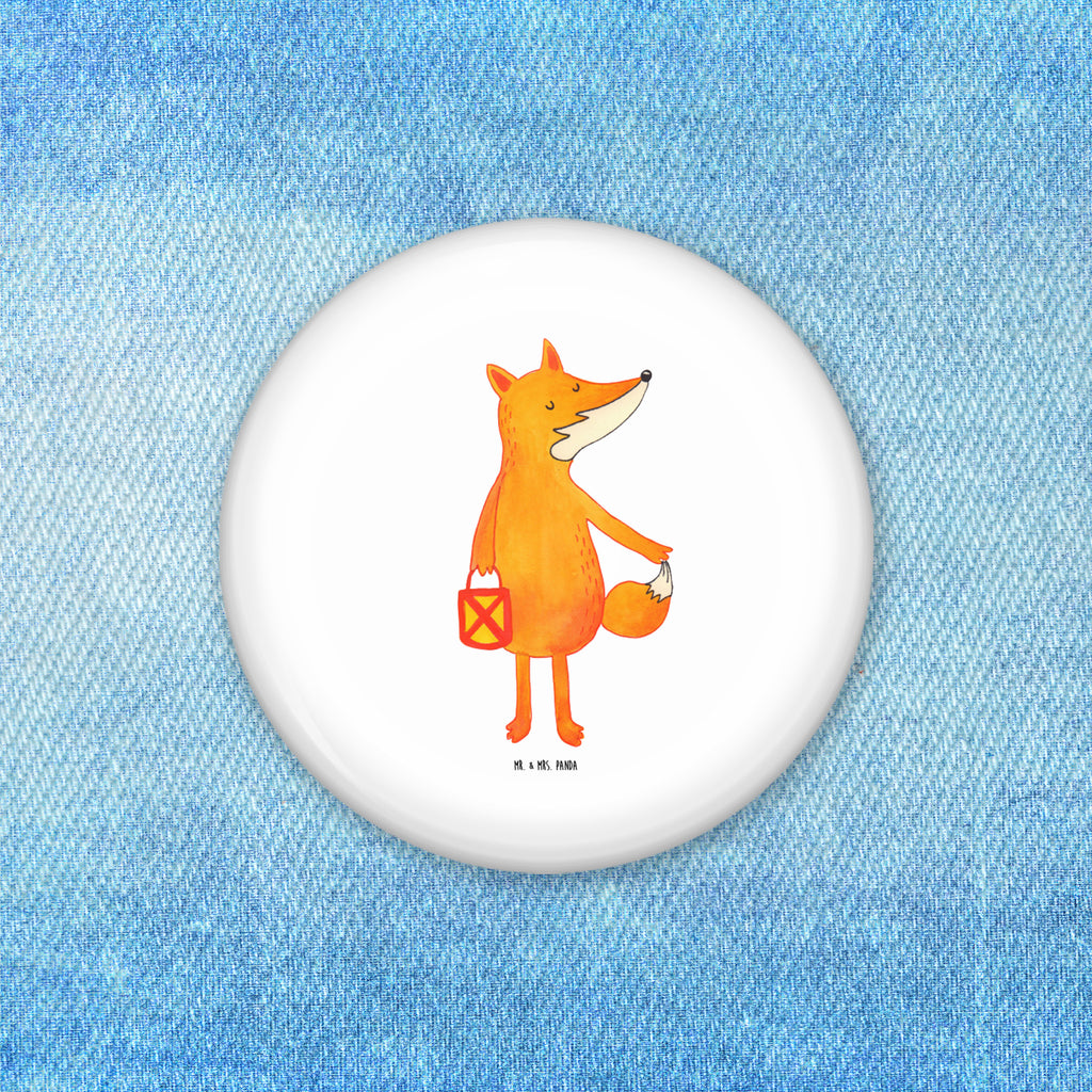 50mm Button Fuchs Laterne 50mm Button, Button, Pin, Anstecknadel, Fuchs, Füchse, Spruch trösten, Liebeskummer Spruch, Laterne, Sankt Martin, Laternenumzug, Aufmuntern, Cäsar Otto Hugo Flaischlen