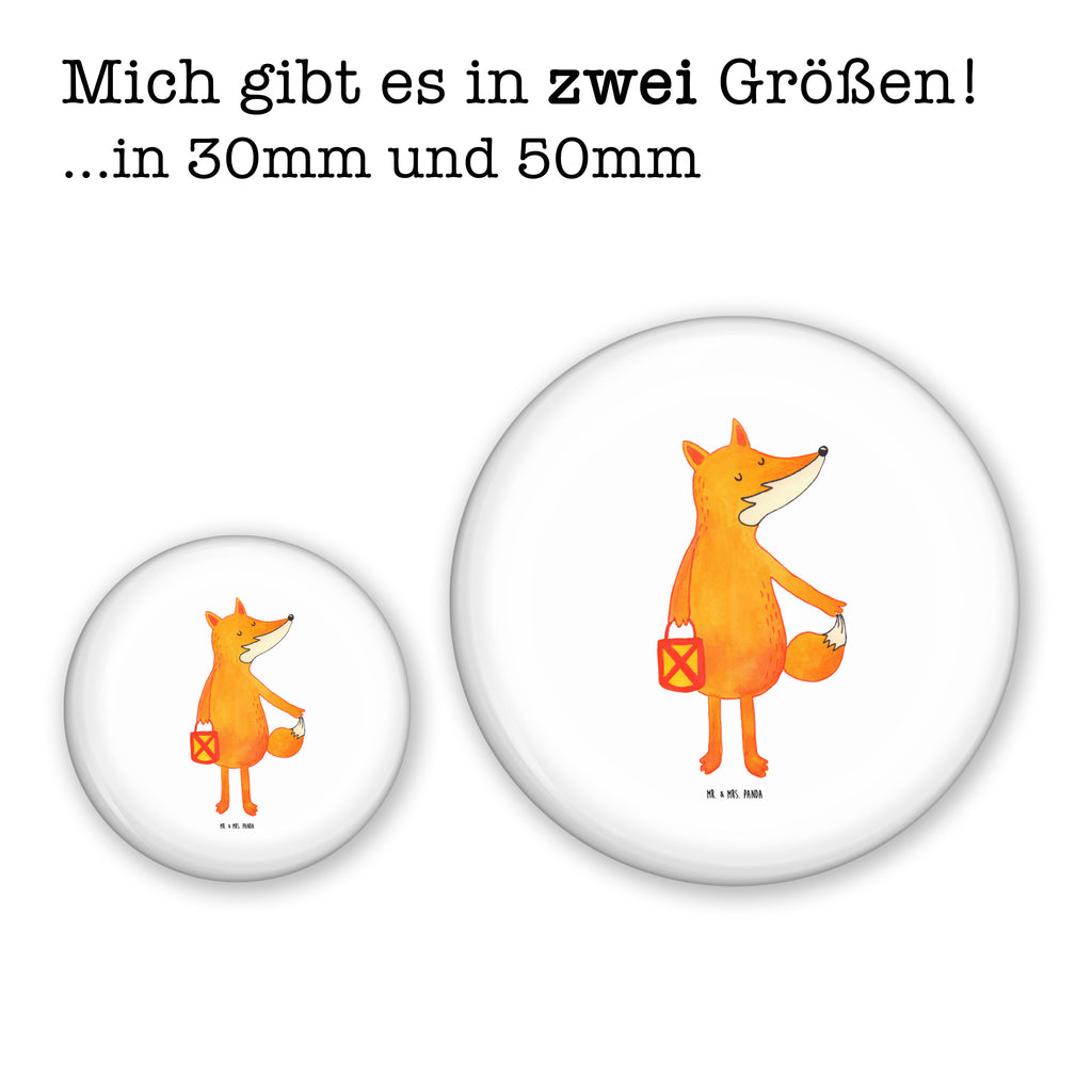 50mm Button Fuchs Laterne 50mm Button, Button, Pin, Anstecknadel, Fuchs, Füchse, Spruch trösten, Liebeskummer Spruch, Laterne, Sankt Martin, Laternenumzug, Aufmuntern, Cäsar Otto Hugo Flaischlen