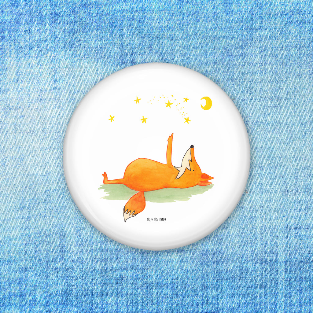 50mm Button Fuchs Sterne 50mm Button, Button, Pin, Anstecknadel, Fuchs, Füchse, tröstende Worte, Spruch positiv, Spruch schön, Romantik, Always Look on the Bright Side of Life