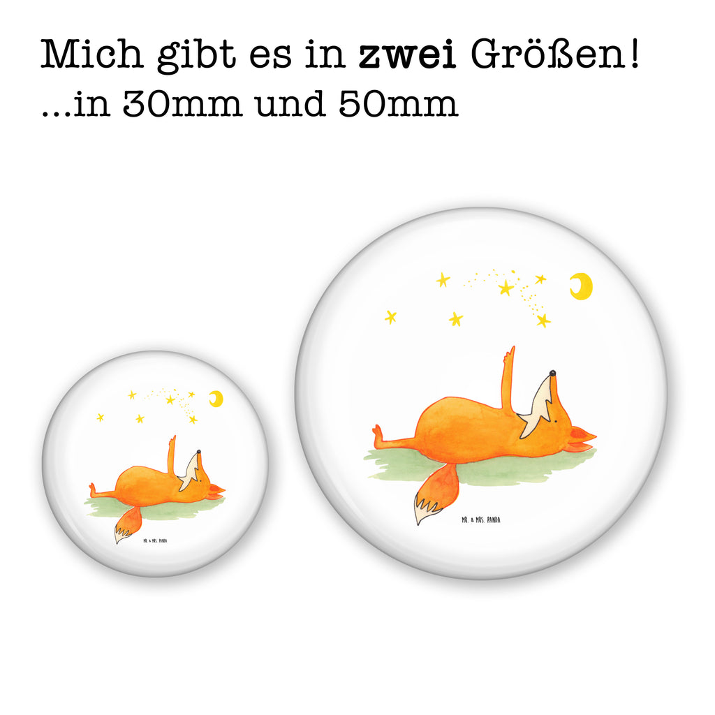 50mm Button Fuchs Sterne 50mm Button, Button, Pin, Anstecknadel, Fuchs, Füchse, tröstende Worte, Spruch positiv, Spruch schön, Romantik, Always Look on the Bright Side of Life
