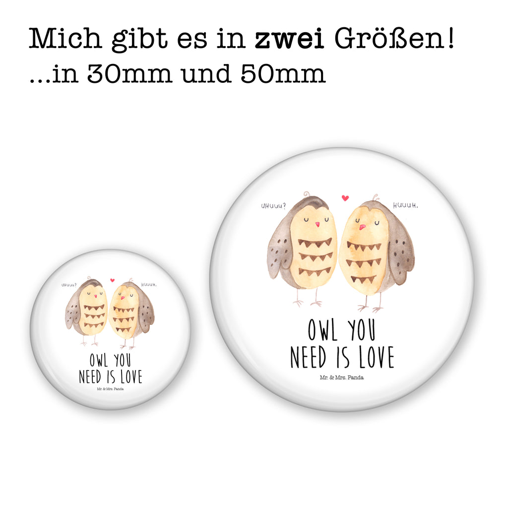 50mm Button Eule Liebe 50mm Button, Button, Pin, Anstecknadel, Eule, Eule Deko, Liebe, Hochzeit Spruch, Owl, All you need is love, Liebe Spruch, Freundin Geschenk, Freund, Wortspiel lustig