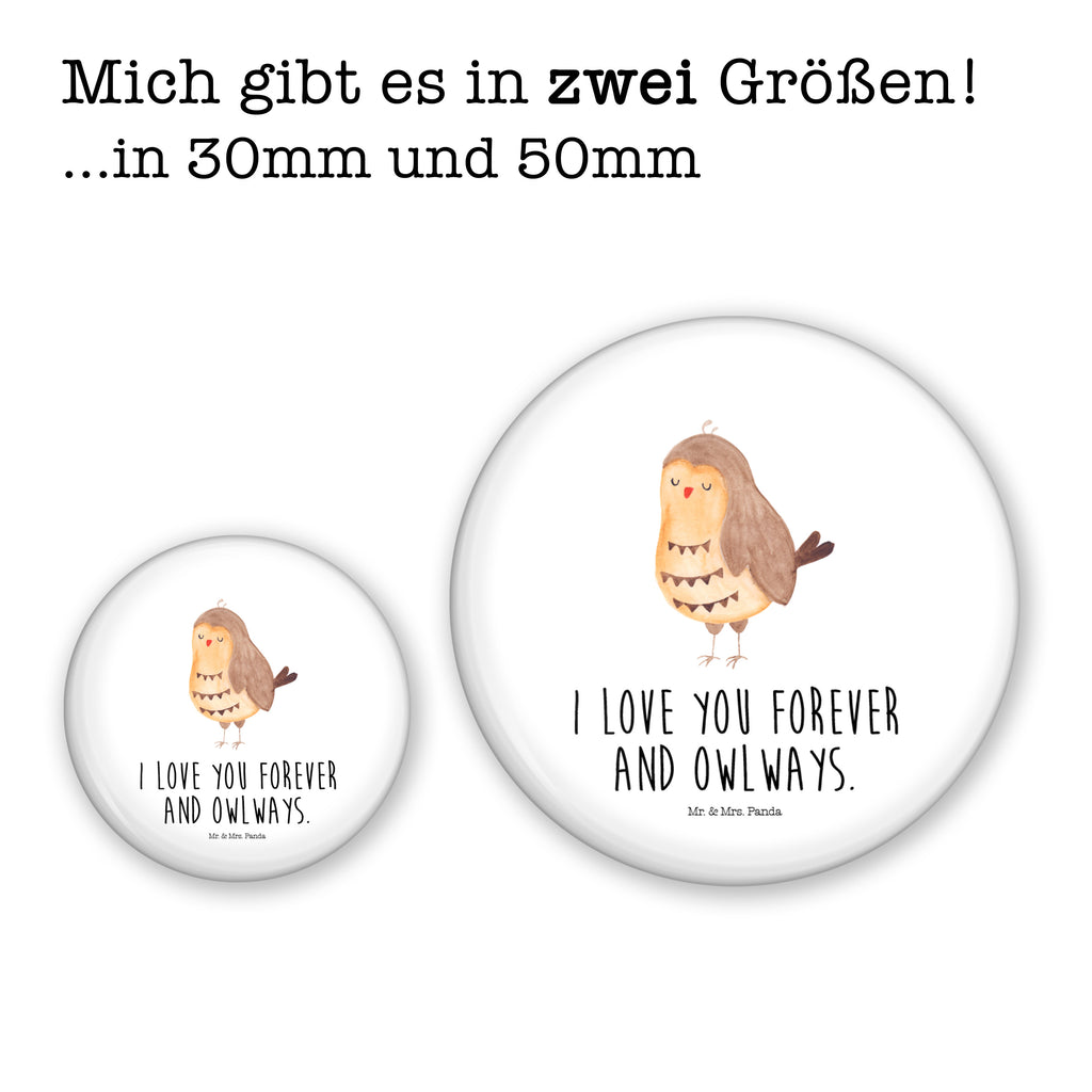 50mm Button Eule Zufrieden 50mm Button, Button, Pin, Anstecknadel, Eule, Eule Spruch, Eule deko, Owl, Liebe Spruch, Romantisch, Wortspiel lustig, Spruch schön, Geschenk Hochzeitstag