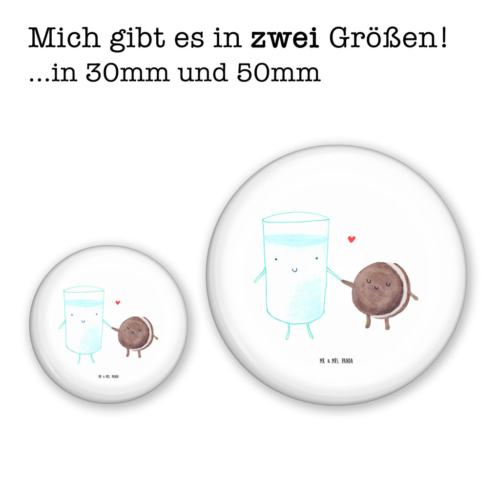 50mm Button Milch & Keks 50mm Button, Button, Pin, Anstecknadel, Tiermotive, Gute Laune, lustige Sprüche, Tiere, Milk, Cookie, Milch, Keks, Kekse, Kaffee, Einladung Frühstück, Motiv süß, romantisch, perfektes Paar