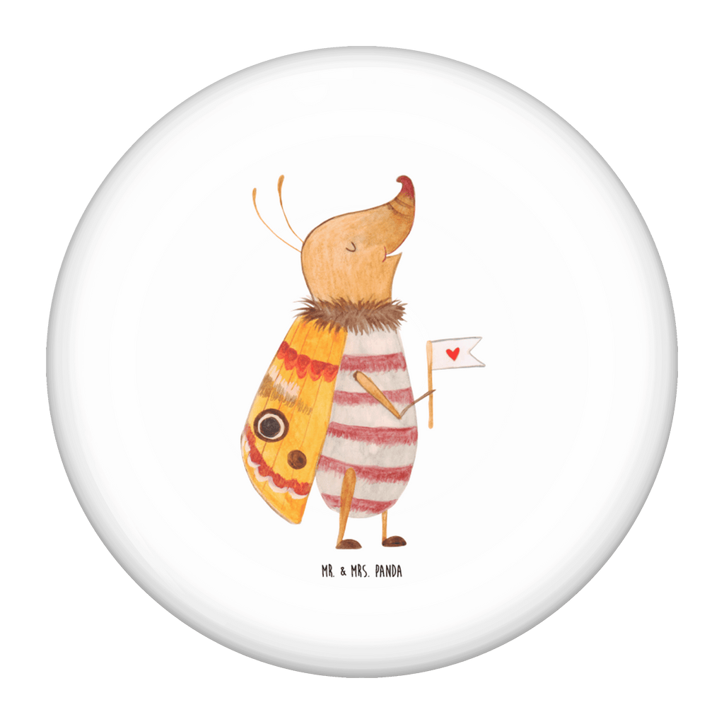 50mm Button Nachtfalter mit Fähnchen 50mm Button, Button, Pin, Anstecknadel, Tiermotive, Gute Laune, lustige Sprüche, Tiere, Nachtfalter, Käfer, Spruch lustig, Spruch witzig, süß, niedlich, Küche Deko, Was kostet die Welt