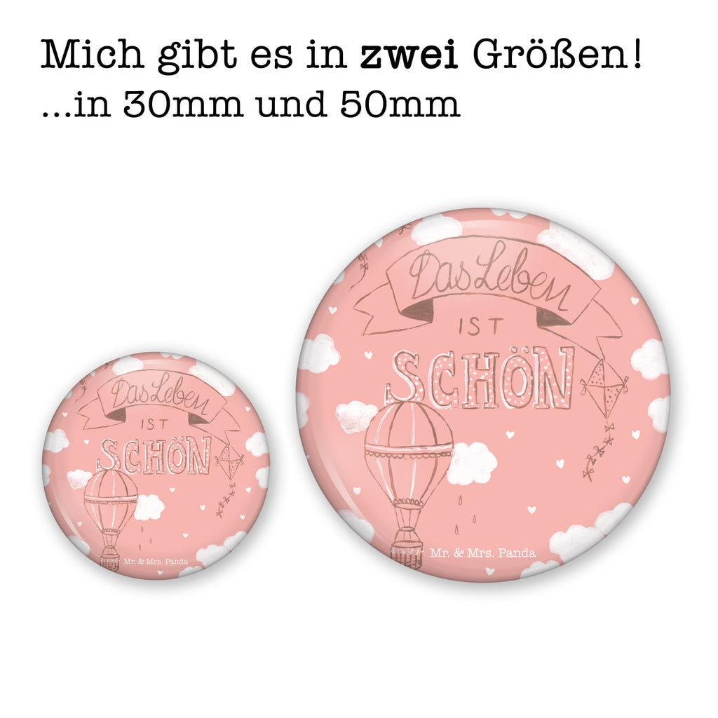 50mm Button Heißluftballons Das Leben ist schön 50mm Button, Button, Pin, Anstecknadel, Blumen Deko, Frühlings Deko, Sommer Deko, Dekoration, positive Botschaft, Naturliebhaber, Outdoor, Natur, Abenteuer, Heißluftballon, Leben, Das Leben ist schön, Spruch Leben, Zitat, Inspiration, erleben, glücklich sein, Deko Haus