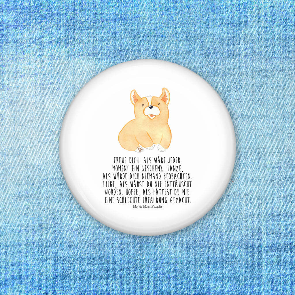 50mm Button Corgie 50mm Button, Button, Pin, Anstecknadel, Hund, Hundemotiv, Haustier, Hunderasse, Tierliebhaber, Hundebesitzer, Sprüche, Corgie, Welsh Corgie Pembroke, britisch, Motivation, Spruch, Hundespruch, Lebensfreude