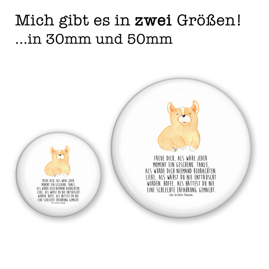 50mm Button Corgie 50mm Button, Button, Pin, Anstecknadel, Hund, Hundemotiv, Haustier, Hunderasse, Tierliebhaber, Hundebesitzer, Sprüche, Corgie, Welsh Corgie Pembroke, britisch, Motivation, Spruch, Hundespruch, Lebensfreude