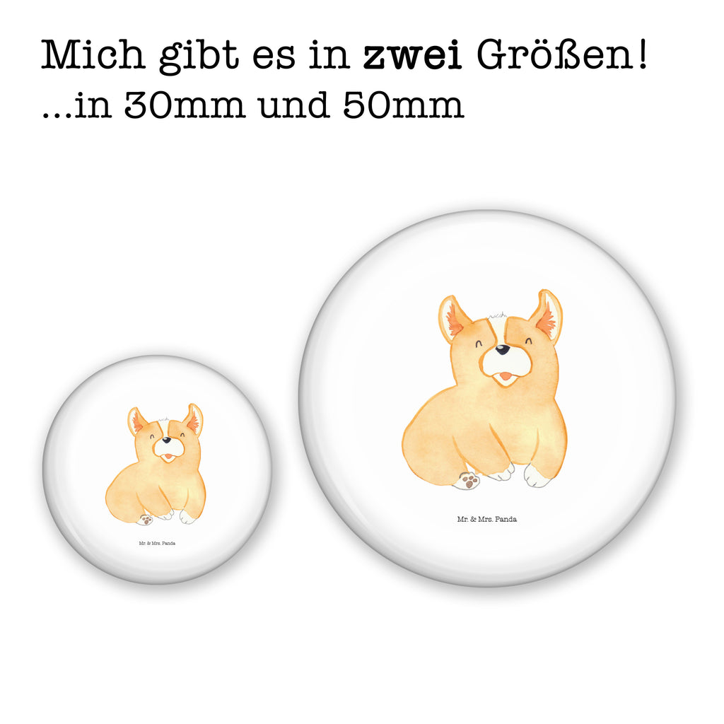 50mm Button Corgie 50mm Button, Button, Pin, Anstecknadel, Hund, Hundemotiv, Haustier, Hunderasse, Tierliebhaber, Hundebesitzer, Sprüche, Corgie, Welsh Corgie Pembroke, britisch, Motivation, Spruch, Hundespruch, Lebensfreude