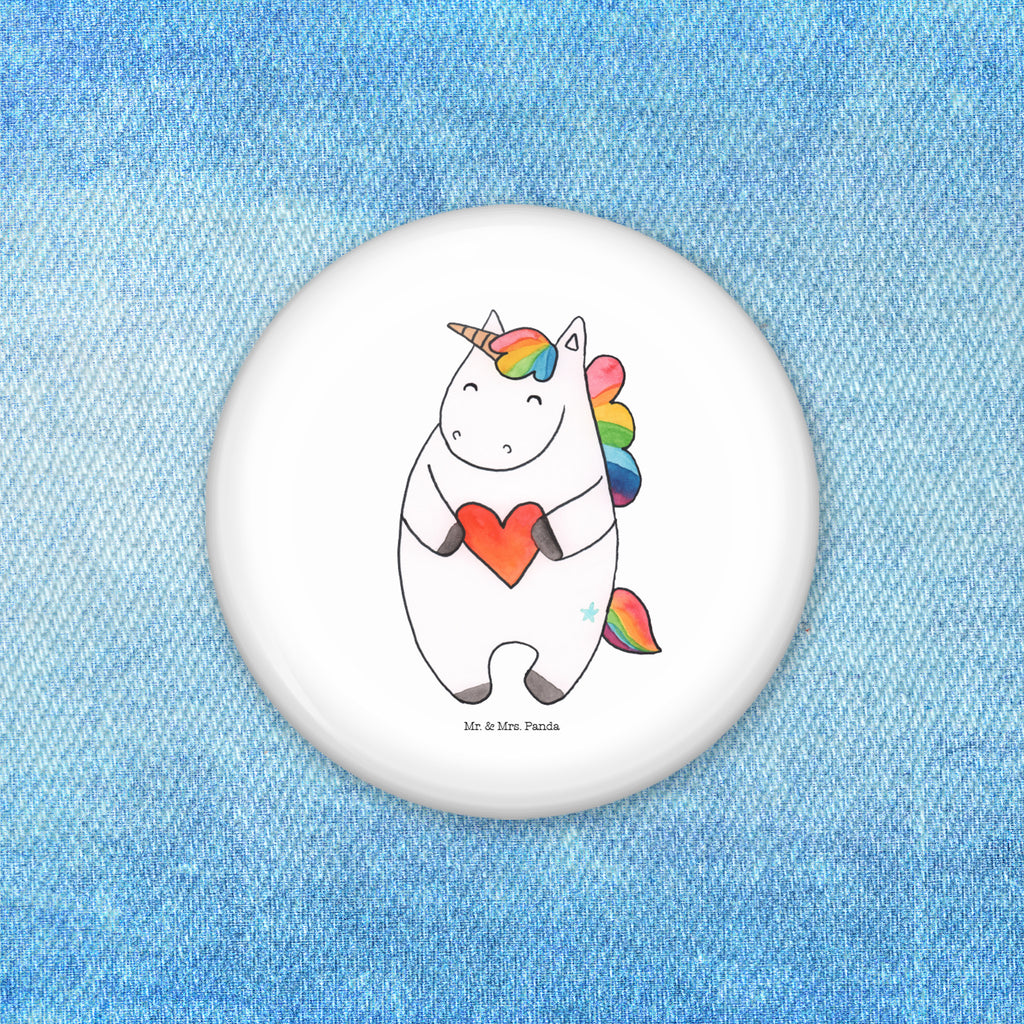 50mm Button Einhorn Herz 50mm Button, Button, Pin, Anstecknadel, Einhorn, Einhörner, Einhorn Deko, Pegasus, Unicorn, Herz, schlimm, böse, witzig, lustig, Freundin, anders, bunt