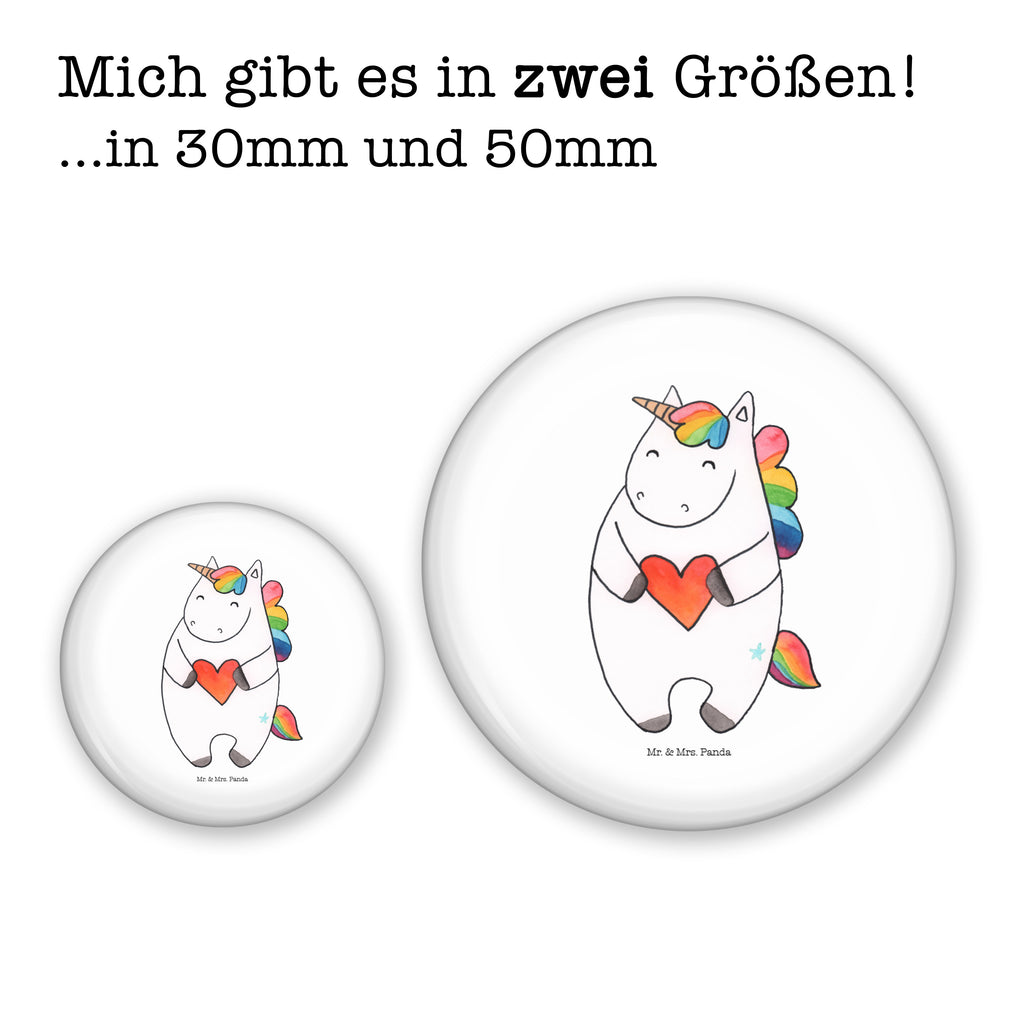 50mm Button Einhorn Herz 50mm Button, Button, Pin, Anstecknadel, Einhorn, Einhörner, Einhorn Deko, Pegasus, Unicorn, Herz, schlimm, böse, witzig, lustig, Freundin, anders, bunt