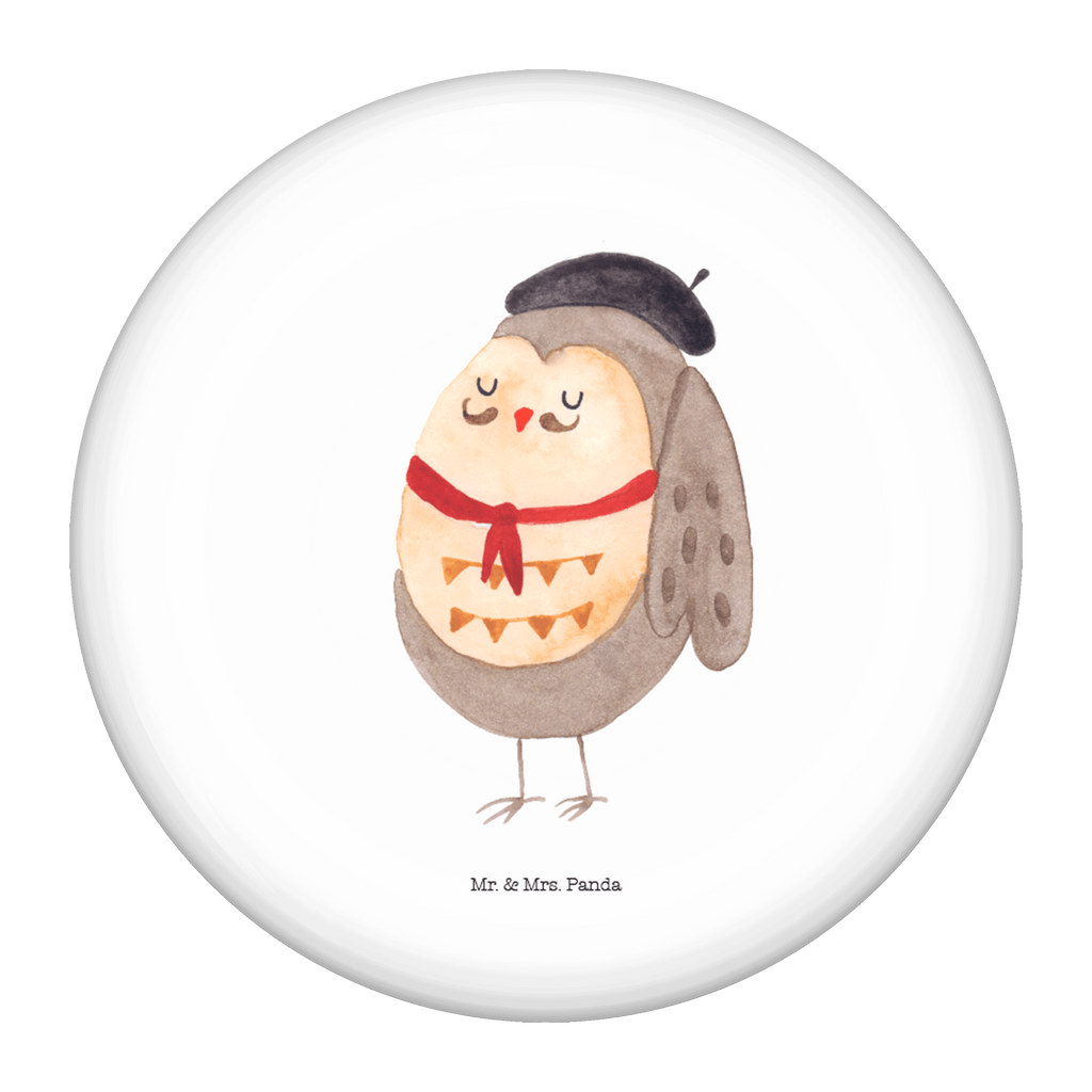 50mm Button Eule Französisch 50mm Button, Button, Pin, Anstecknadel, Eule, Eulen, Eule Deko, Owl, hibou, La vie est belle, das Leben ist schön, Spruch schön, Spruch Französisch, Frankreich