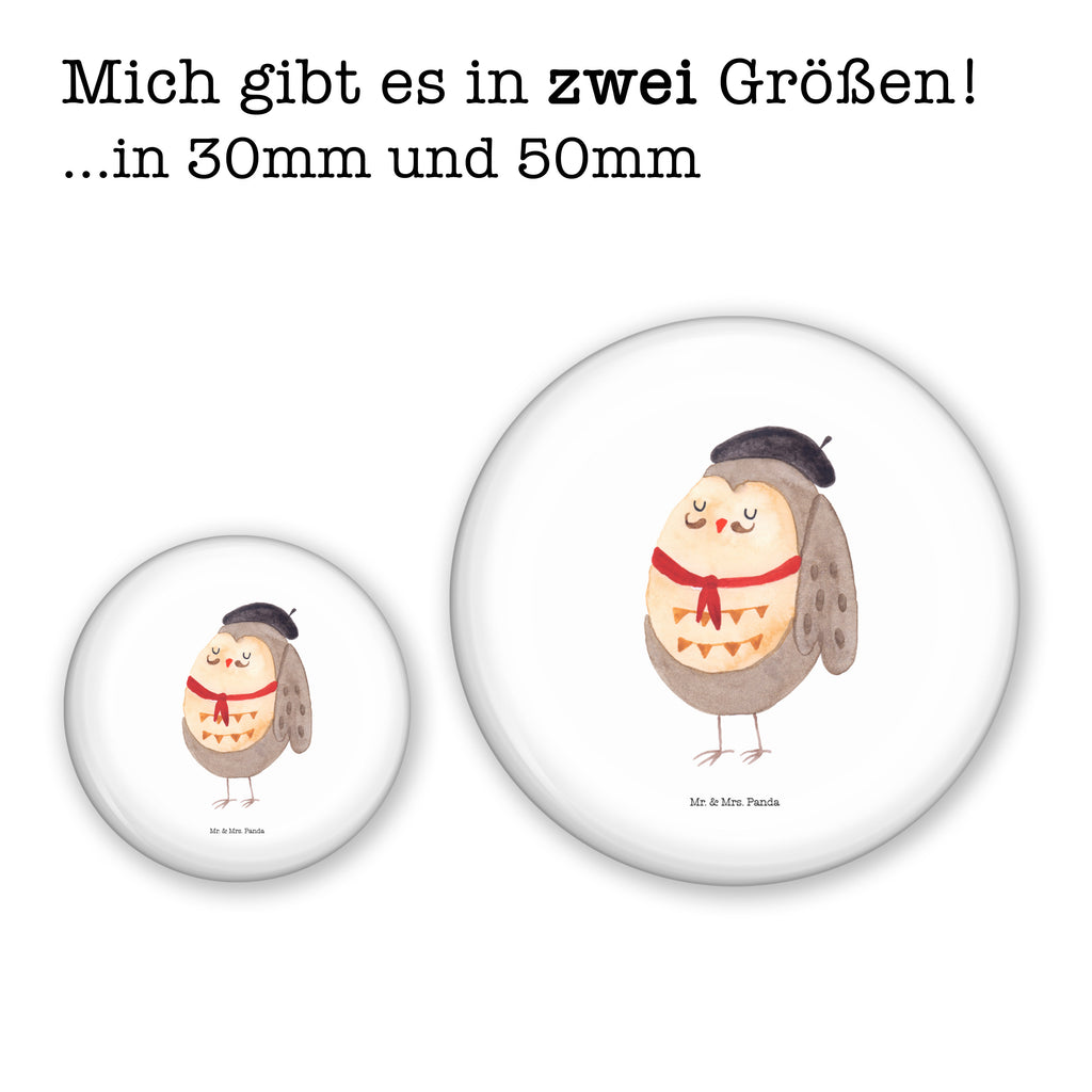 50mm Button Eule Französisch 50mm Button, Button, Pin, Anstecknadel, Eule, Eulen, Eule Deko, Owl, hibou, La vie est belle, das Leben ist schön, Spruch schön, Spruch Französisch, Frankreich