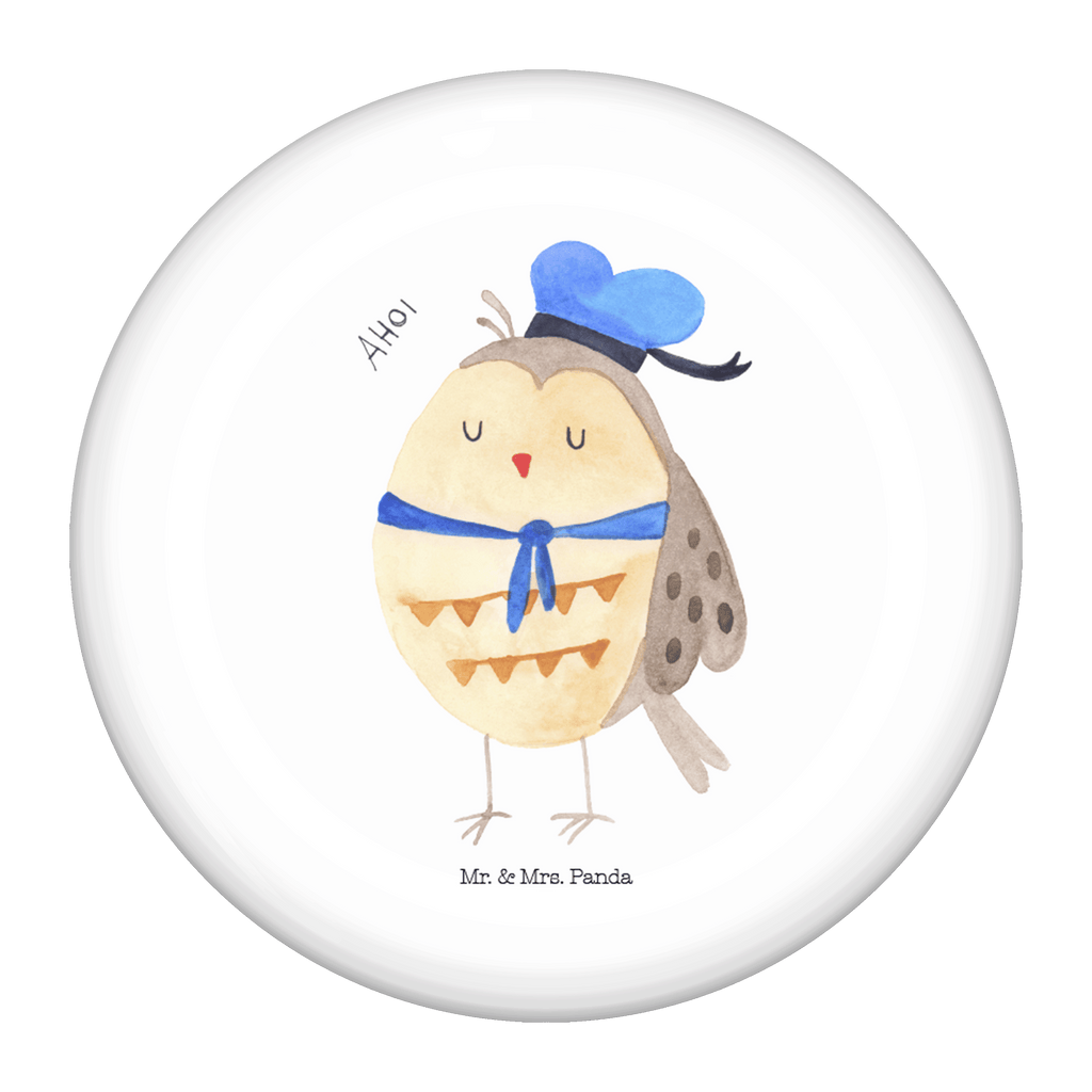 50mm Button Eule Matrosen 50mm Button, Button, Pin, Anstecknadel, Eule, Eule Spruch, Eule Deko, Owl, Wortspiel lustig, Matrose, Freundin, Ehe, Seefahrer, Heimathafen, Hochzeitstag Geschenk