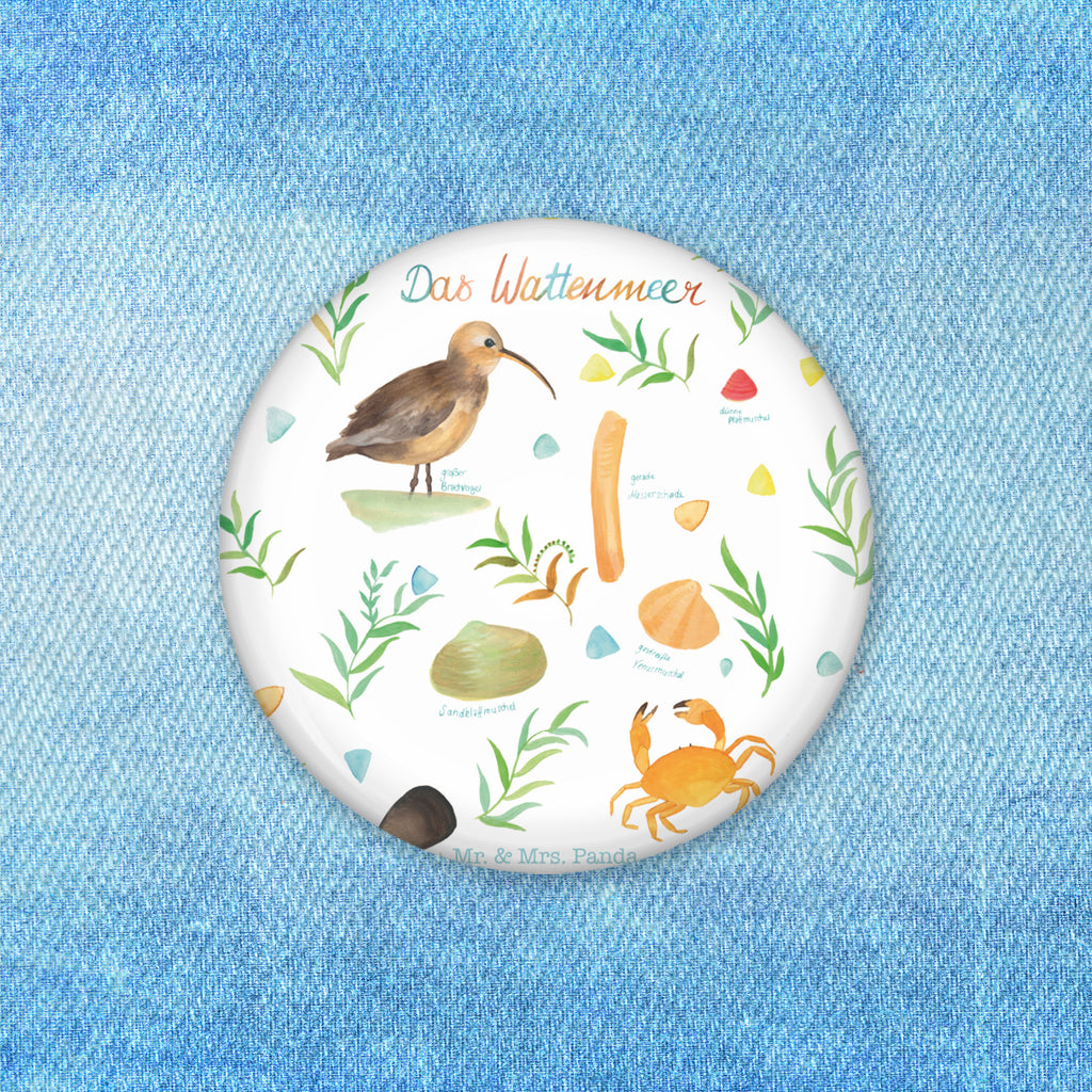 50mm Button Wattenmeer 50mm Button, Button, Pin, Anstecknadel, Blumen Deko, Frühlings Deko, Sommer Deko, Dekoration, positive Botschaft, Naturliebhaber, Outdoor, Natur, Abenteuer, Wattenmeer, Vögel, Meer, See, Nordsee, Ostsee, Muschel, Natur Motiv, Watt, Deko Badezimmer, Ebbe, Flut, Geschenk Maritim