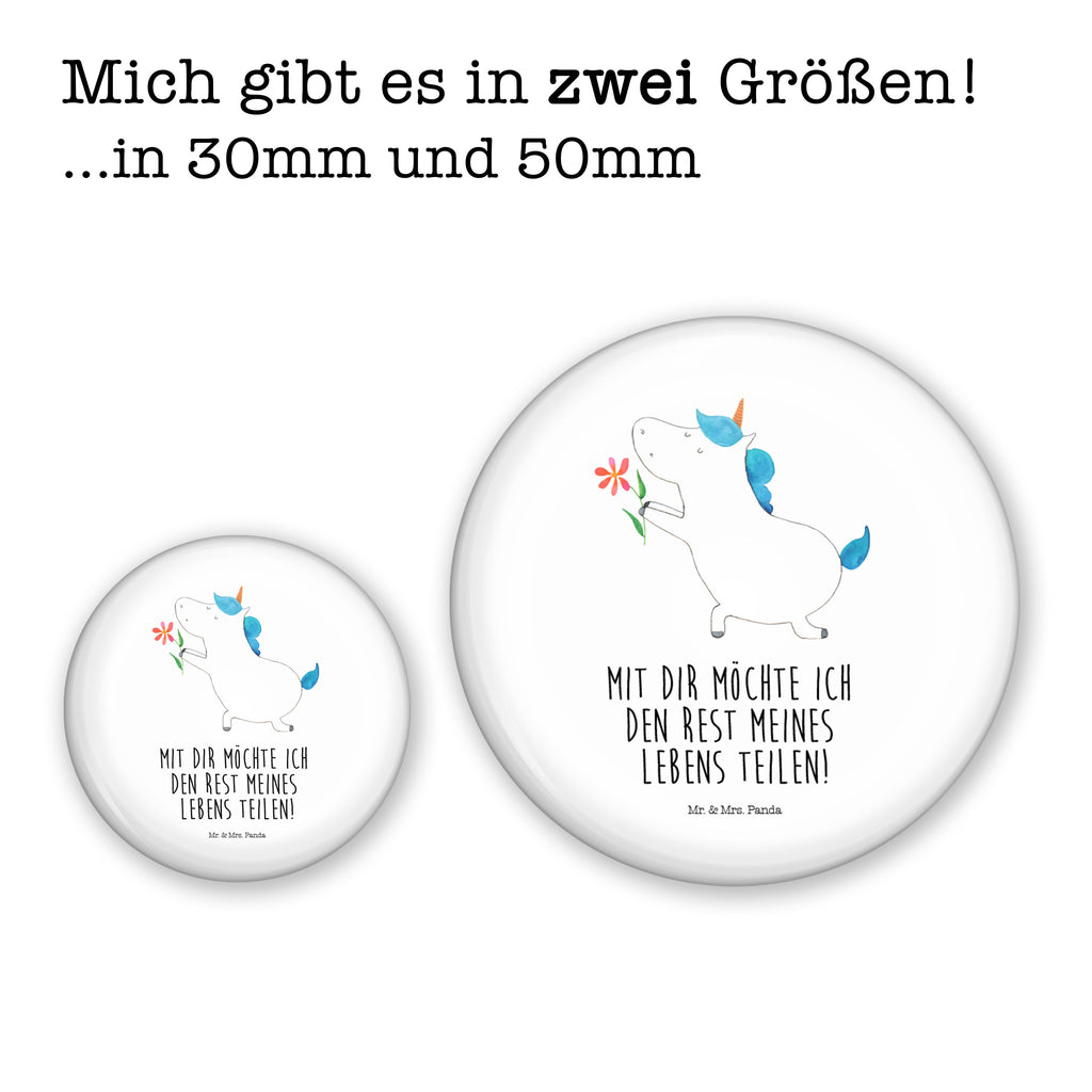 50mm Button Einhorn Blume 50mm Button, Button, Pin, Anstecknadel, Einhorn, Einhörner, Einhorn Deko, Pegasus, Unicorn, Liebe, Liebesbeweis, Antrag, Heiratsantrag, Verlobung, Ehepaar, Pärchen, Partner, Freund, Freundin, Ehe, heiraten