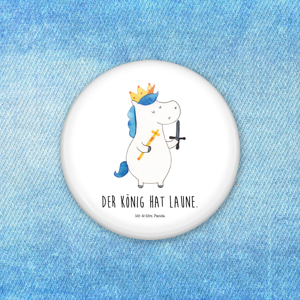 50mm Button Einhorn König mit Schwert 50mm Button, Button, Pin, Anstecknadel, Einhorn, Einhörner, Einhorn Deko, Pegasus, Unicorn, König, Ritter, Mittelalter