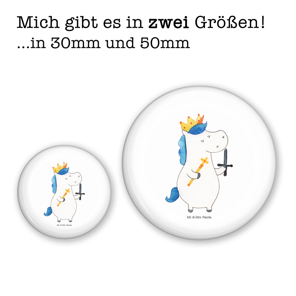 50mm Button Einhorn König mit Schwert 50mm Button, Button, Pin, Anstecknadel, Einhorn, Einhörner, Einhorn Deko, Pegasus, Unicorn, König, Ritter, Mittelalter