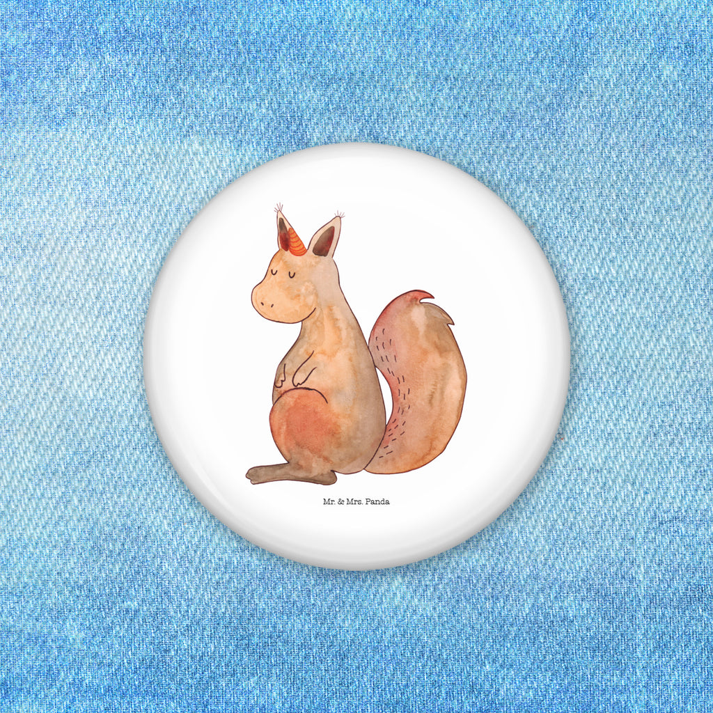 50mm Button Einhörnchen Glaube 50mm Button, Button, Pin, Anstecknadel, Einhorn, Einhörner, Einhorn Deko, Pegasus, Unicorn, Einhörnchen, Eichhörnchen, Eichhorn