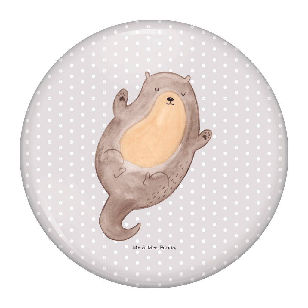 50mm Button Otter Umarmen 50mm Button, Button, Pin, Anstecknadel, Otter, Fischotter, Seeotter, Otter Seeotter See Otter
