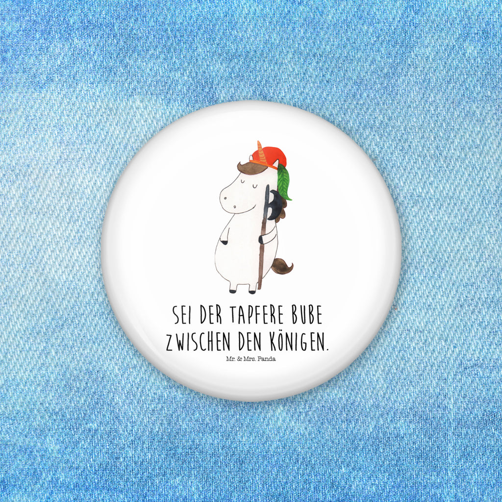 50mm Button Einhorn Bube 50mm Button, Button, Pin, Anstecknadel, Einhorn, Einhörner, Einhorn Deko, Pegasus, Unicorn, Bube, Mittelalter