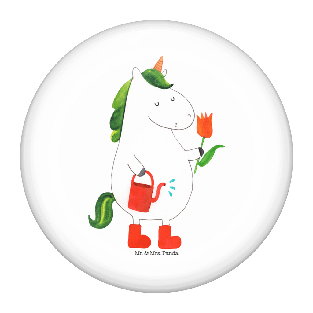 50mm Button Einhorn Gärtner 50mm Button, Button, Pin, Anstecknadel, Einhorn, Einhörner, Einhorn Deko, Pegasus, Unicorn, Luftballon, Gießkanne, Giesskanne, Lebenslust, Freude, Blume, Freundin, Garten, Stiefel