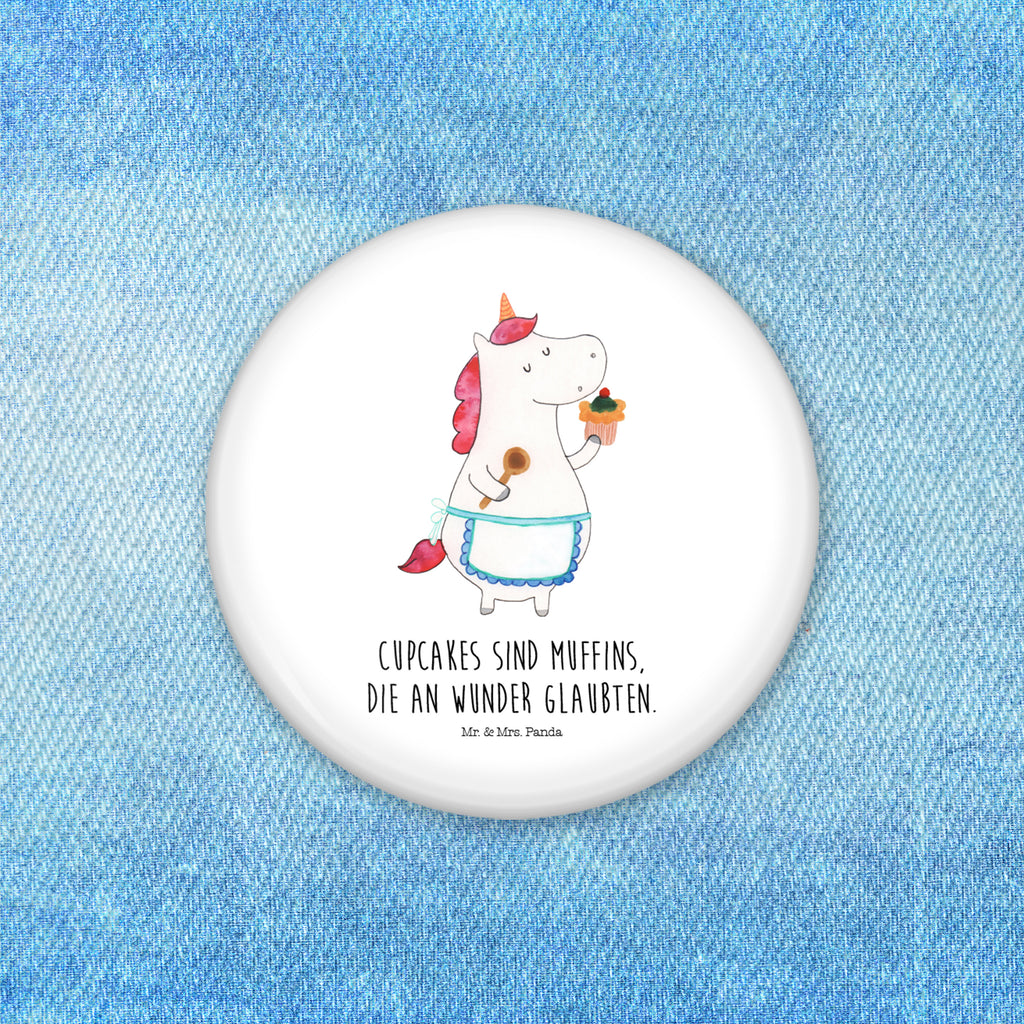 50mm Button Einhorn Küchenfee 50mm Button, Button, Pin, Anstecknadel, Einhorn, Einhörner, Einhorn Deko, Pegasus, Unicorn, backen, Muffin, Motivation, Träumer, träumen, Bäckerin, Hobbykoch, Koch, Torte, Kuchen