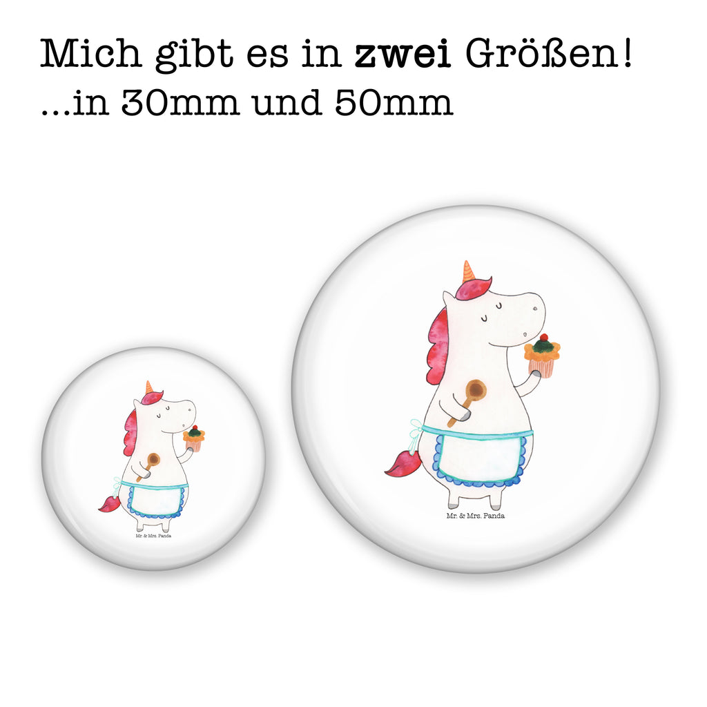 50mm Button Einhorn Küchenfee 50mm Button, Button, Pin, Anstecknadel, Einhorn, Einhörner, Einhorn Deko, Pegasus, Unicorn, backen, Muffin, Motivation, Träumer, träumen, Bäckerin, Hobbykoch, Koch, Torte, Kuchen