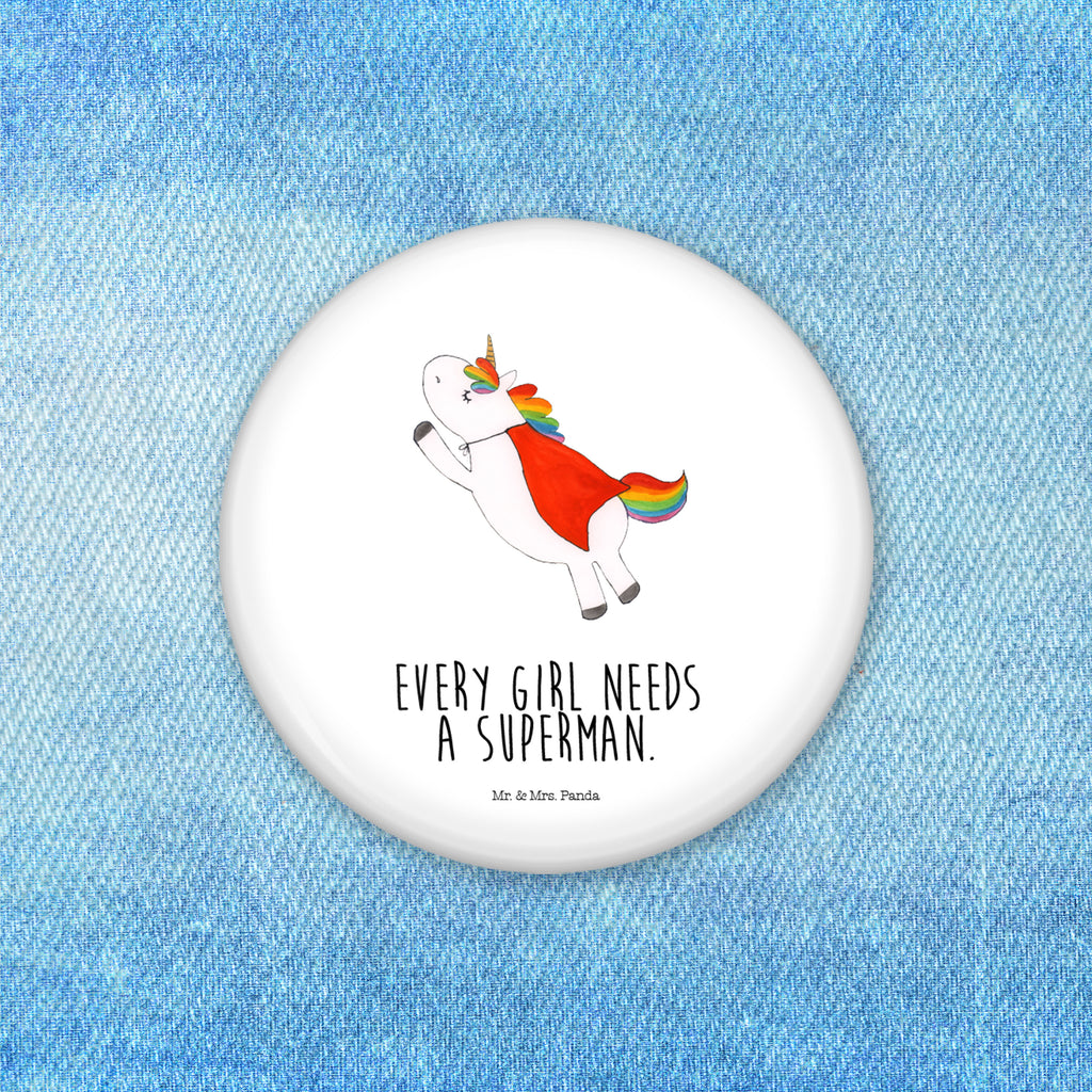 50mm Button Einhorn Super 50mm Button, Button, Pin, Anstecknadel, Einhorn, Einhörner, Einhorn Deko, Pegasus, Unicorn, Traummann, Superheld, Held, Freundin, Geschenk, Girl, Mädchen