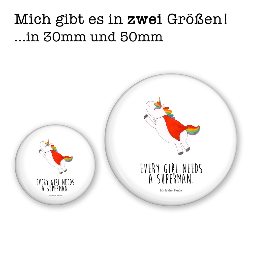 50mm Button Einhorn Super 50mm Button, Button, Pin, Anstecknadel, Einhorn, Einhörner, Einhorn Deko, Pegasus, Unicorn, Traummann, Superheld, Held, Freundin, Geschenk, Girl, Mädchen