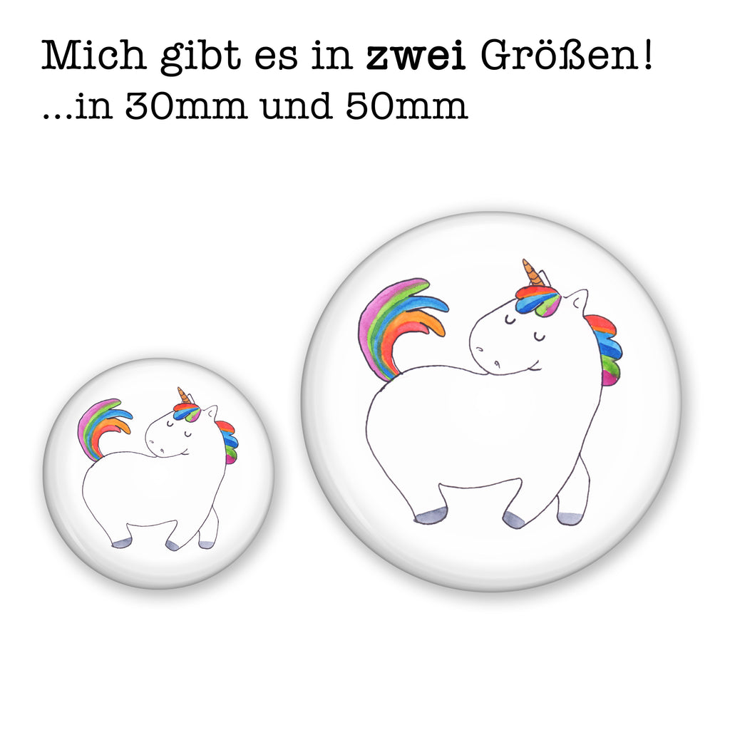 50mm Button Einhorn stolzierend 50mm Button, Button, Pin, Anstecknadel, Einhorn, Einhörner, Einhorn Deko, Pegasus, Unicorn, stolz, anders, bunt, Pferd, Reiter, Reiten, Freundin, Geschenk