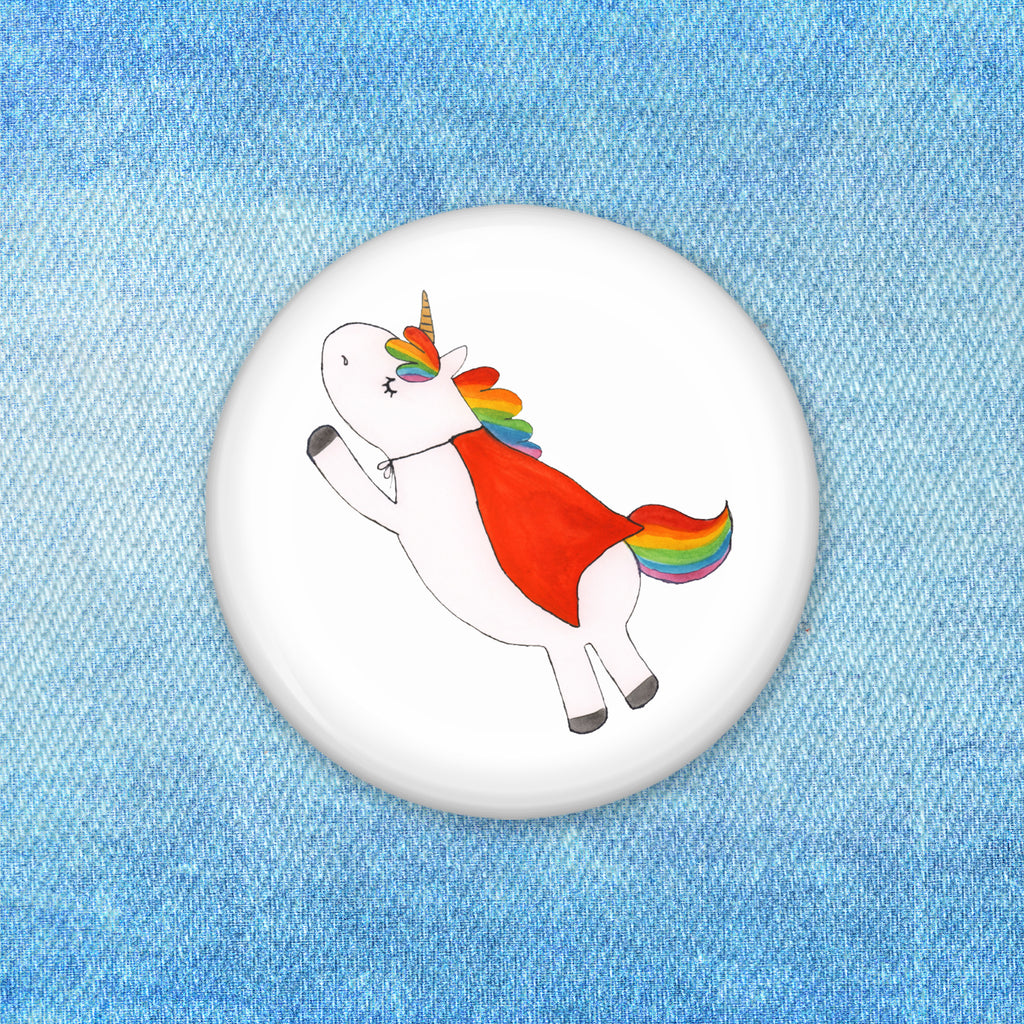 50mm Button Einhorn Super 50mm Button, Button, Pin, Anstecknadel, Einhorn, Einhörner, Einhorn Deko, Pegasus, Unicorn, Traummann, Superheld, Held, Freundin, Geschenk, Girl, Mädchen