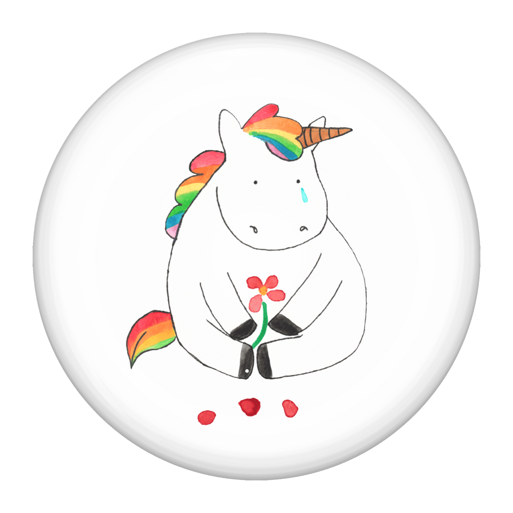 50mm Button Einhorn Traurig 50mm Button, Button, Pin, Anstecknadel, Einhorn, Einhörner, Einhorn Deko, Pegasus, Unicorn, Glitzer, Trösten. Freundschaft, Freunde, Liebe, Trauer, Grußkarte, Blume