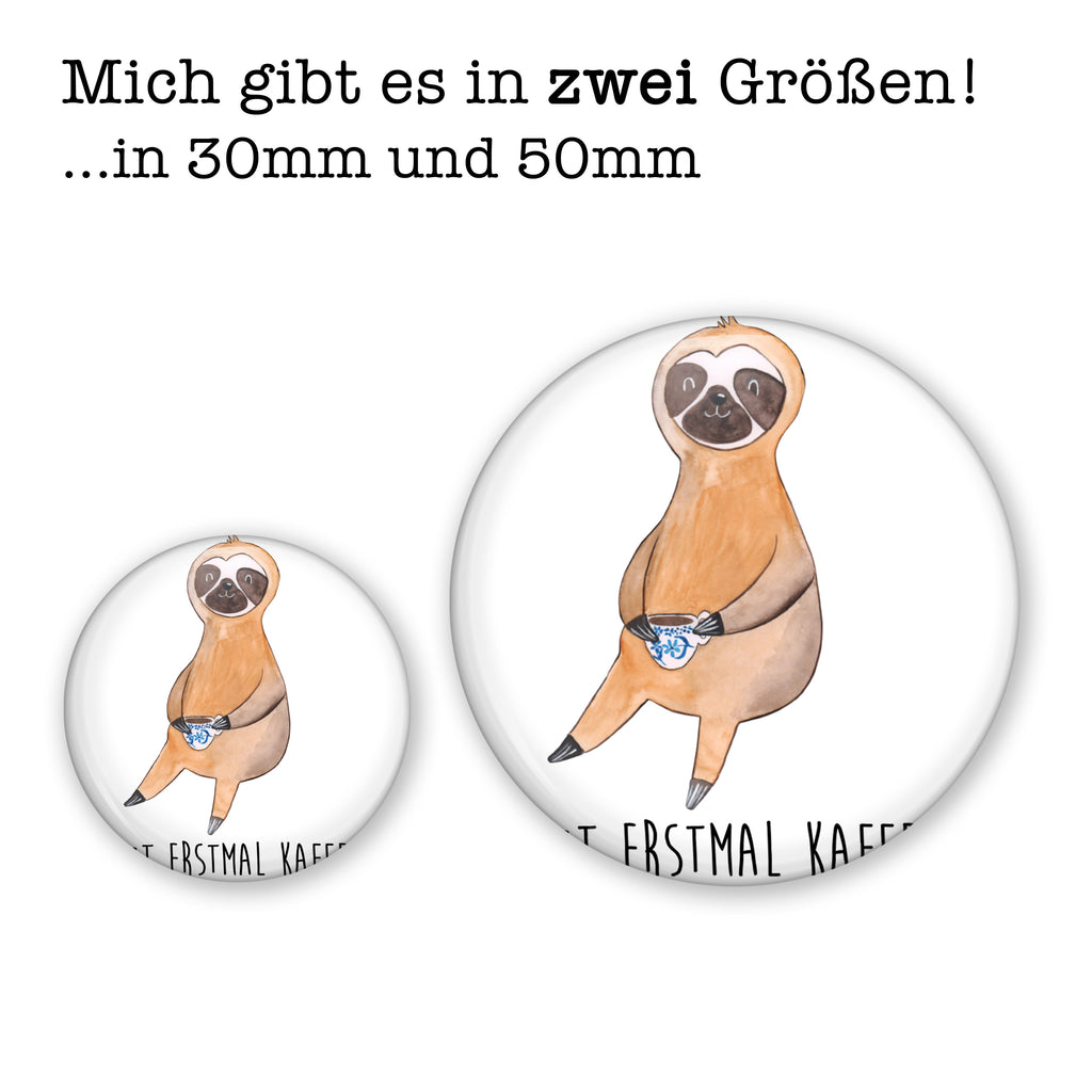 50mm Button Faultier Kaffee 50mm Button, Button, Pin, Anstecknadel, Faultier, Faultier Geschenk, Faultier Deko, Faultiere, faul, Lieblingstier, Kaffee, erster Kaffee, Morgenmuffel, Frühaufsteher, Kaffeetasse, Genießer, Coffee, Kaffeegetränk