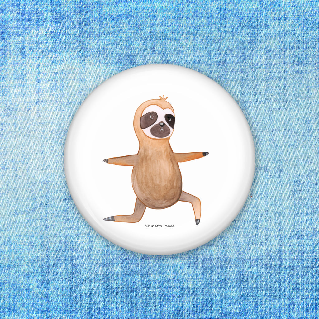 50mm Button Faultier  Yoga 50mm Button, Button, Pin, Anstecknadel, Faultier, Faultier Geschenk, Faultier Deko, Faultiere, faul, Lieblingstier, Yoga, Namaste, Krieger, Yogaübungen, Meditation, Atmung, Gelassenheit, Entspannung