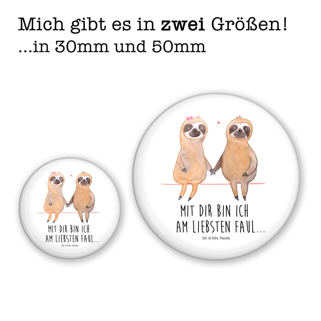 50mm Button Faultier Pärchen 50mm Button, Button, Pin, Anstecknadel, Faultier, Faultier Geschenk, Faultier Deko, Faultiere, faul, Lieblingstier, Liebe, Liebespaar, Faultierliebe, Faultierpärchen, verliebt, verlobt, gemeinsam, relaxen, Pärchen, Beziehung, Langsamkeit