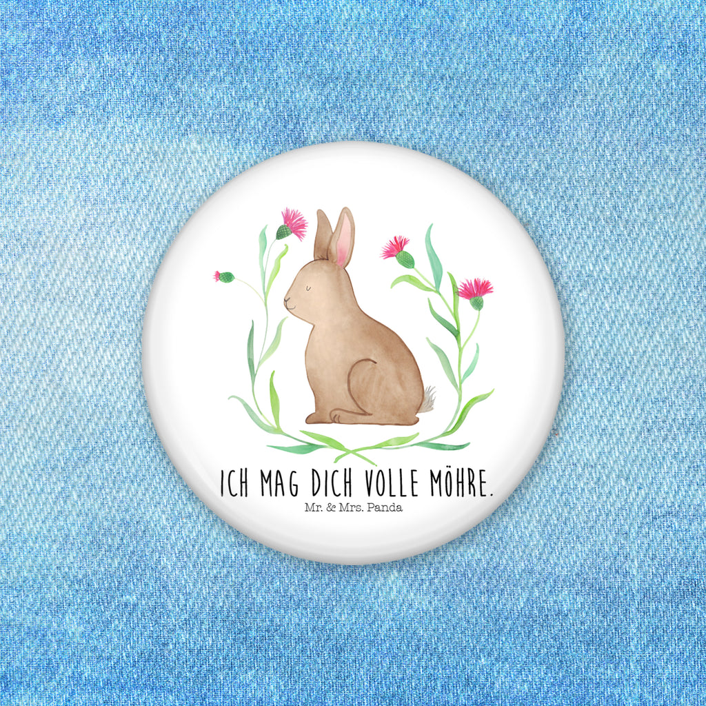 50mm Button Hase sitzend 50mm Button, Button, Pin, Anstecknadel, Ostern, Osterhase, Ostergeschenke, Osternest, Osterdeko, Geschenk zu Ostern, Frohe Ostern, Ostergrüße, Osterblume, Liebe, Grüße, Hase, Kaninchen