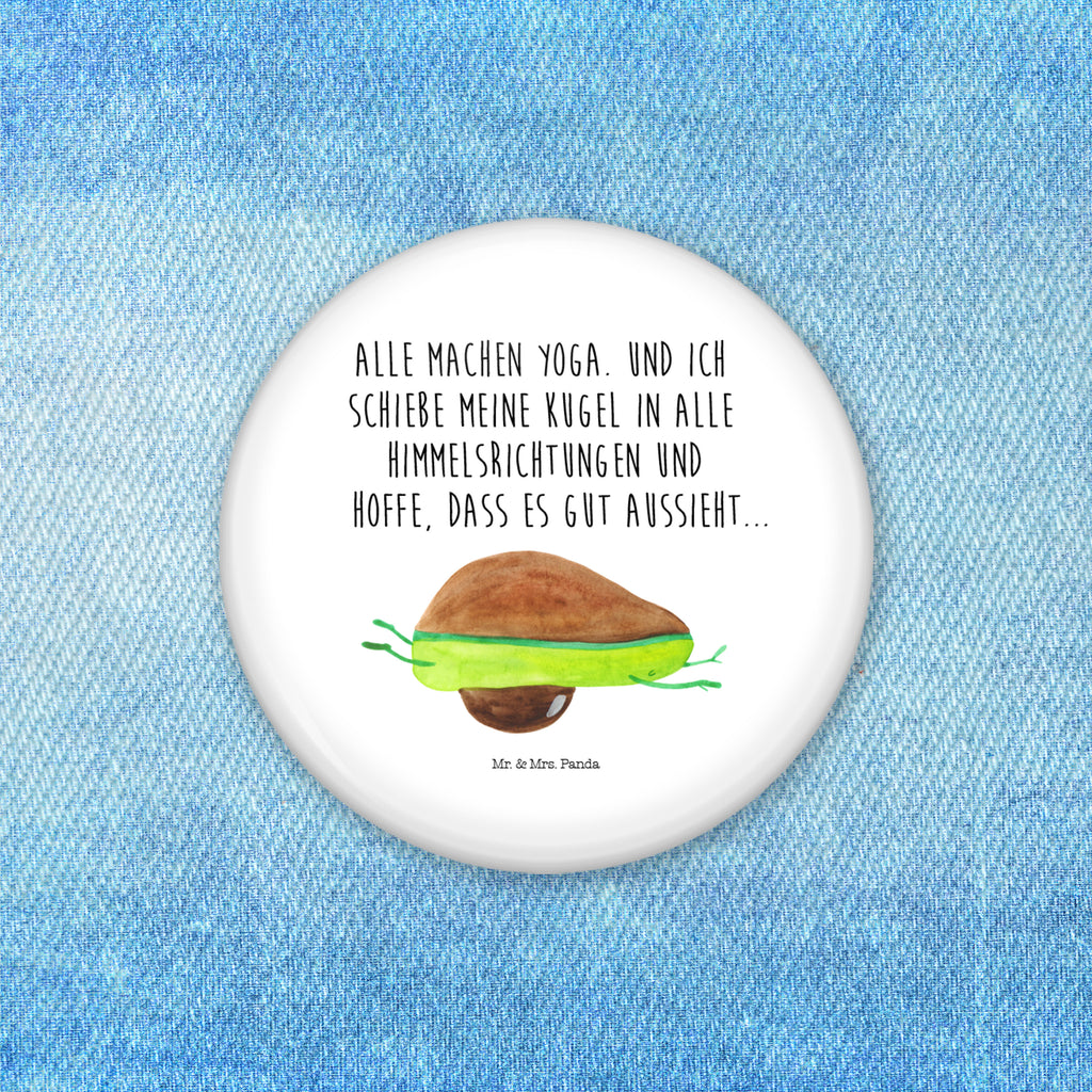 50mm Button Avocado Yoga 50mm Button, Button, Pin, Anstecknadel, Avocado, Veggie, Vegan, Gesund, Avocado Yoga Vegan