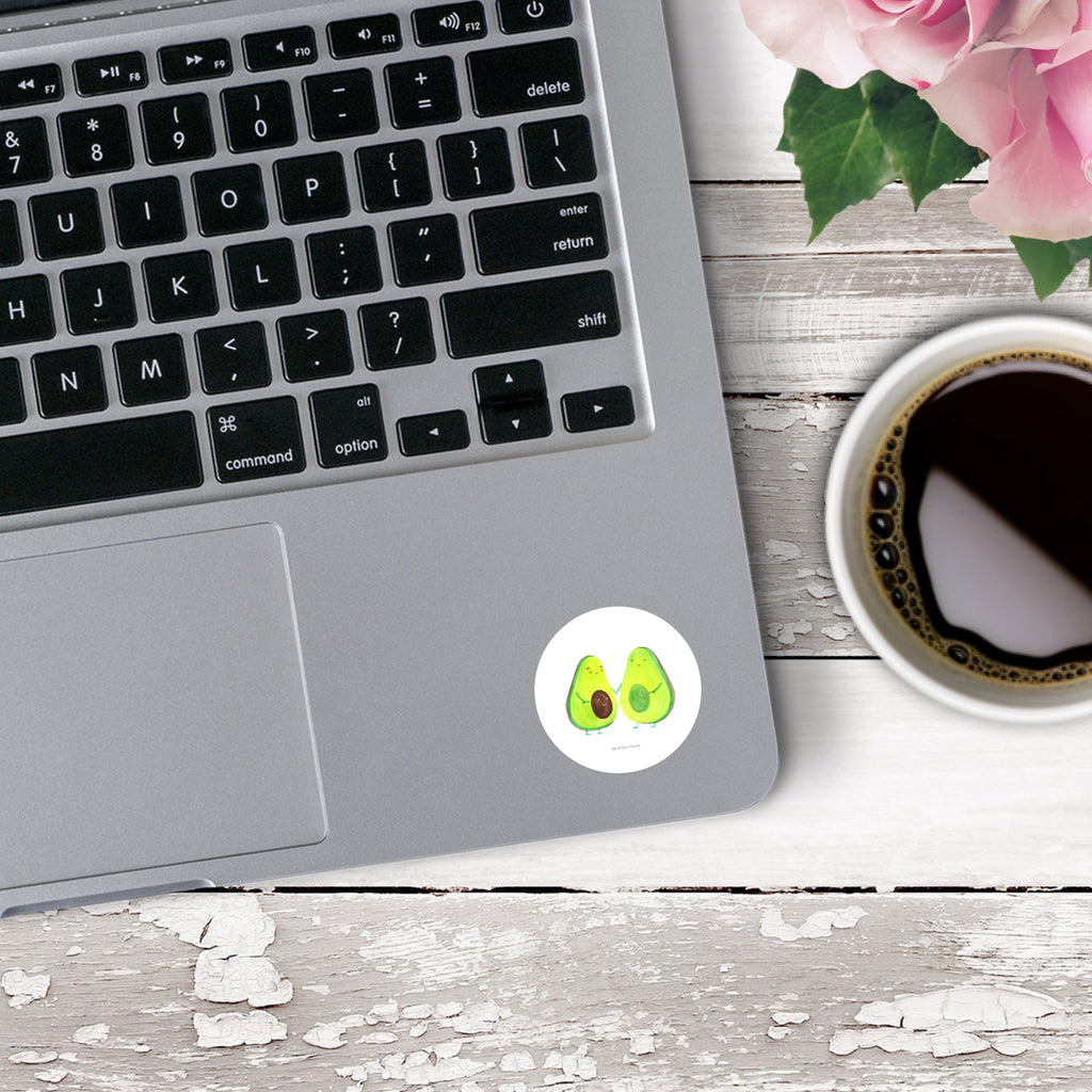 40mm Rund Aufkleber Avocado Pärchen Sticker, Aufkleber, Etikett, Avocado, Veggie, Vegan, Gesund, Avocuddle, Liebe, Schwangerschaft, Familie, Babyshower, Babyparty, Hochzeit, Kinder, Avocados, Geburt