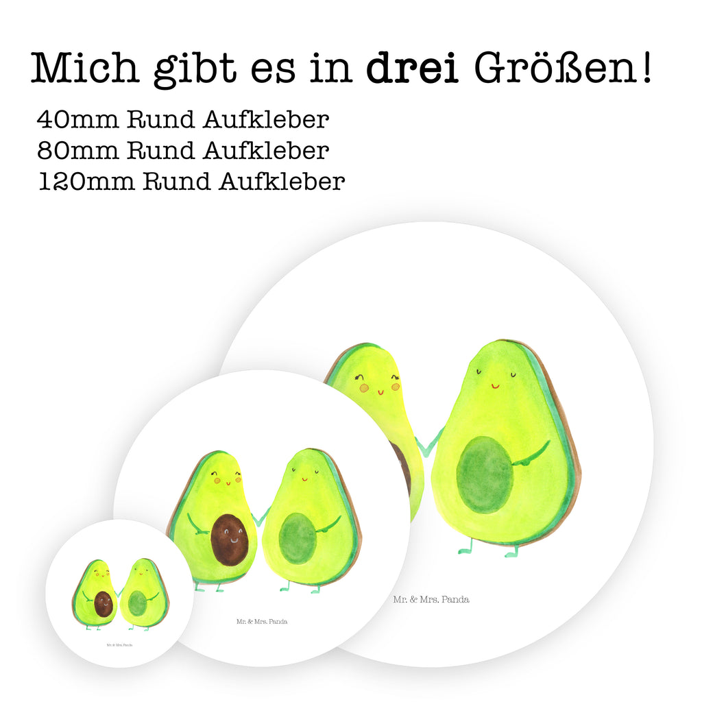 40mm Rund Aufkleber Avocado Pärchen Sticker, Aufkleber, Etikett, Avocado, Veggie, Vegan, Gesund, Avocuddle, Liebe, Schwangerschaft, Familie, Babyshower, Babyparty, Hochzeit, Kinder, Avocados, Geburt
