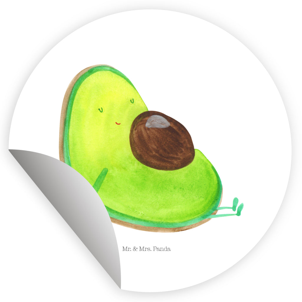 40mm Rund Aufkleber Avocado schwanger Sticker, Aufkleber, Etikett, Avocado, Veggie, Vegan, Gesund, schwanger, Schwangerschaft, Babyparty, Babyshower