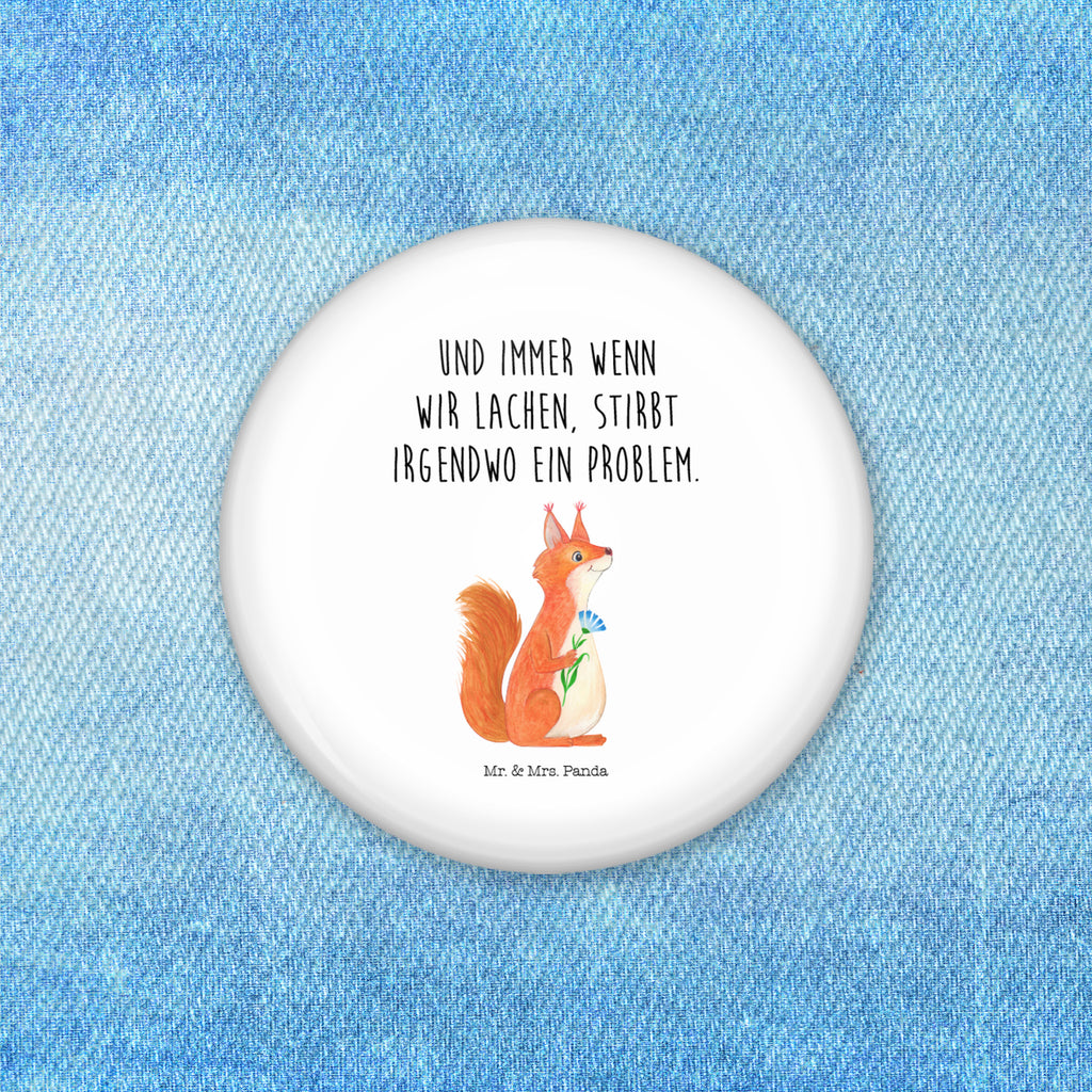 50mm Button Eichhörnchen Blume 50mm Button, Button, Pin, Anstecknadel, Tiermotive, Gute Laune, lustige Sprüche, Tiere, Eichhörnchen, Eichhorn, Spruch positiv, Lachen, Spaß, Motivation Sprüche, Motivation Bilder, glücklich Spruch, Spruch Deko