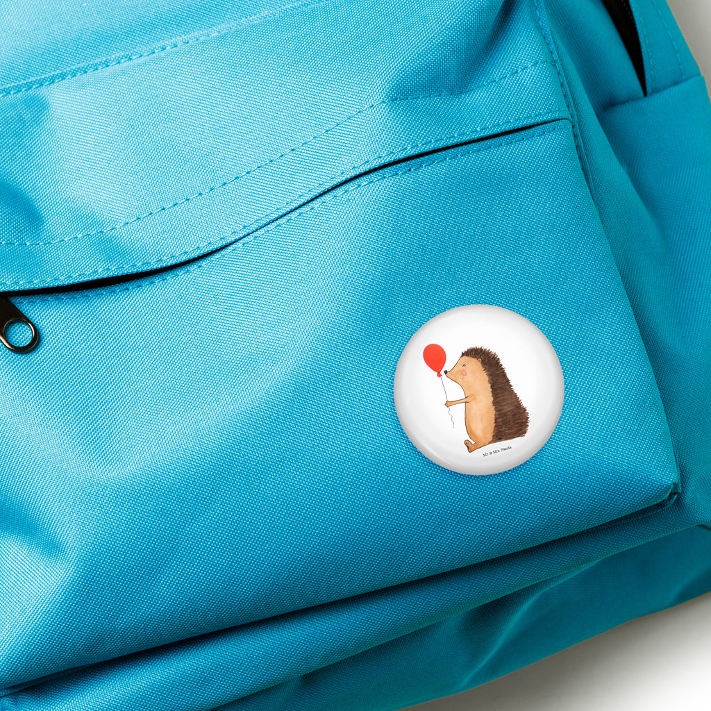 50mm Button Igel mit Luftballon 50mm Button, Button, Pin, Anstecknadel, Tiermotive, Gute Laune, lustige Sprüche, Tiere, Igel, Geburtstag, Herzlichen Glückwunsch, Glückwunsch, Geburtstagskind, Ballon, Happy Birthday