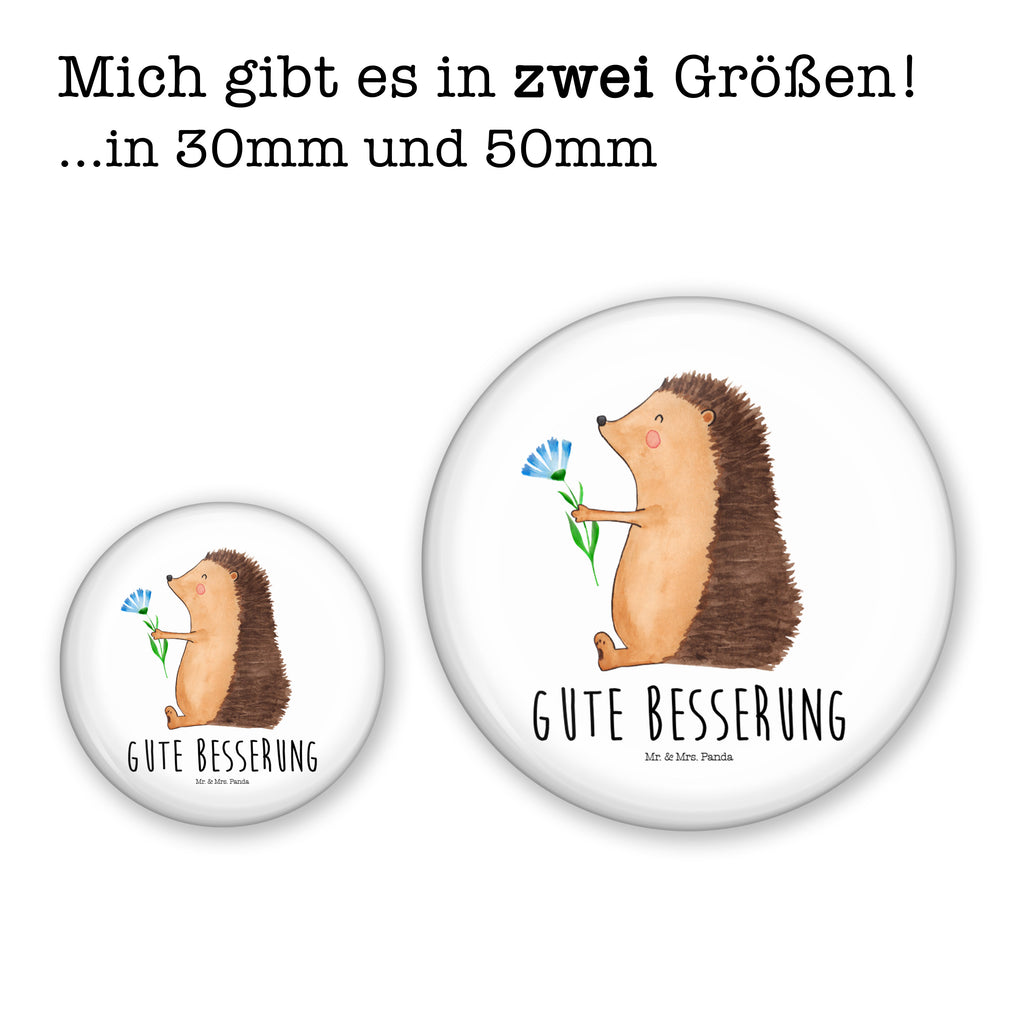 50mm Button Igel mit Blume 50mm Button, Button, Pin, Anstecknadel, Tiermotive, Gute Laune, lustige Sprüche, Tiere, Igel, Gute Besserung, Genesungswünsche, Krankheit, Krankenhaus, krank, Besuch