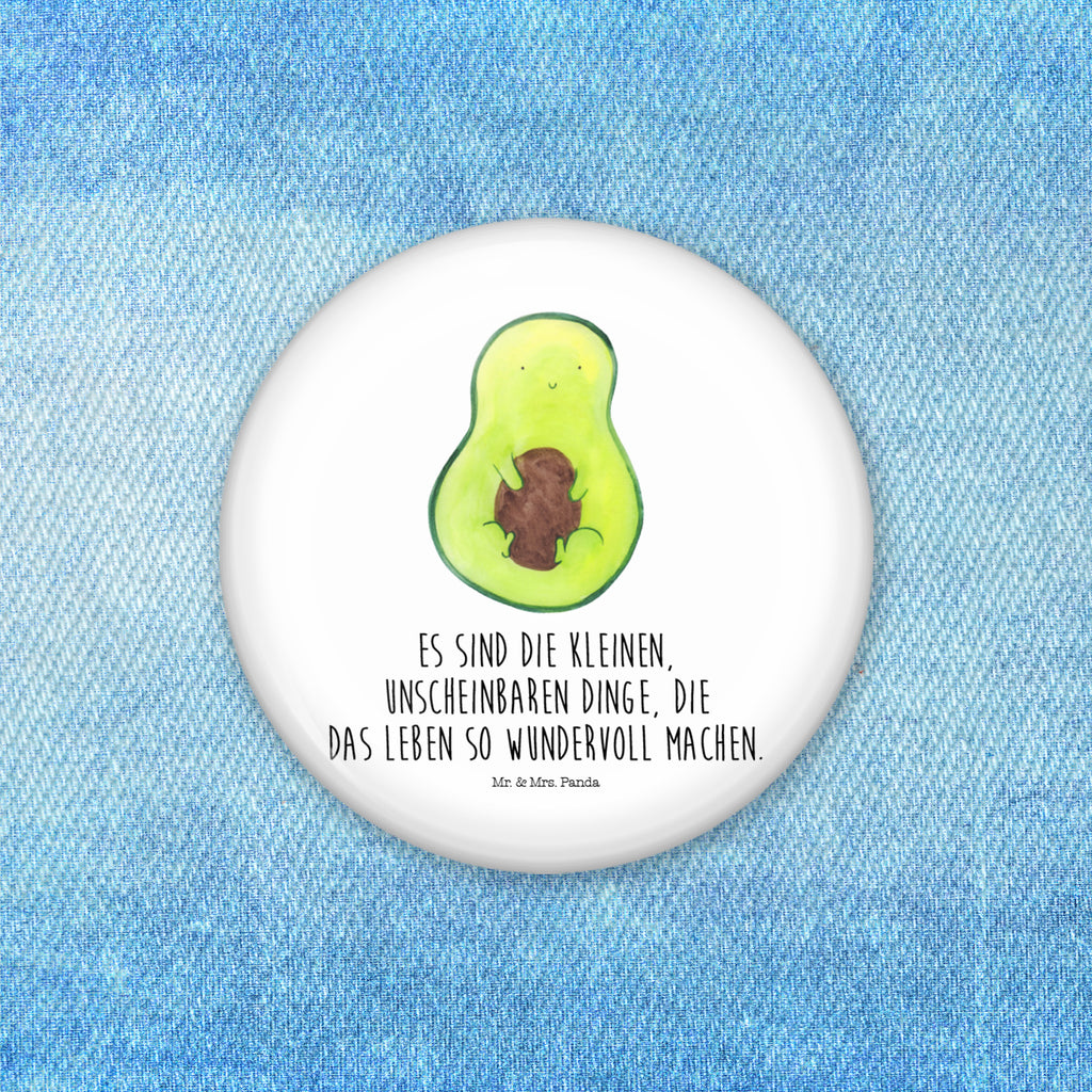 50mm Button Avocado mit Kern 50mm Button, Button, Pin, Anstecknadel, Avocado, Veggie, Vegan, Gesund, Avokado, Avocadokern, Kern, Pflanze, Spruch Leben