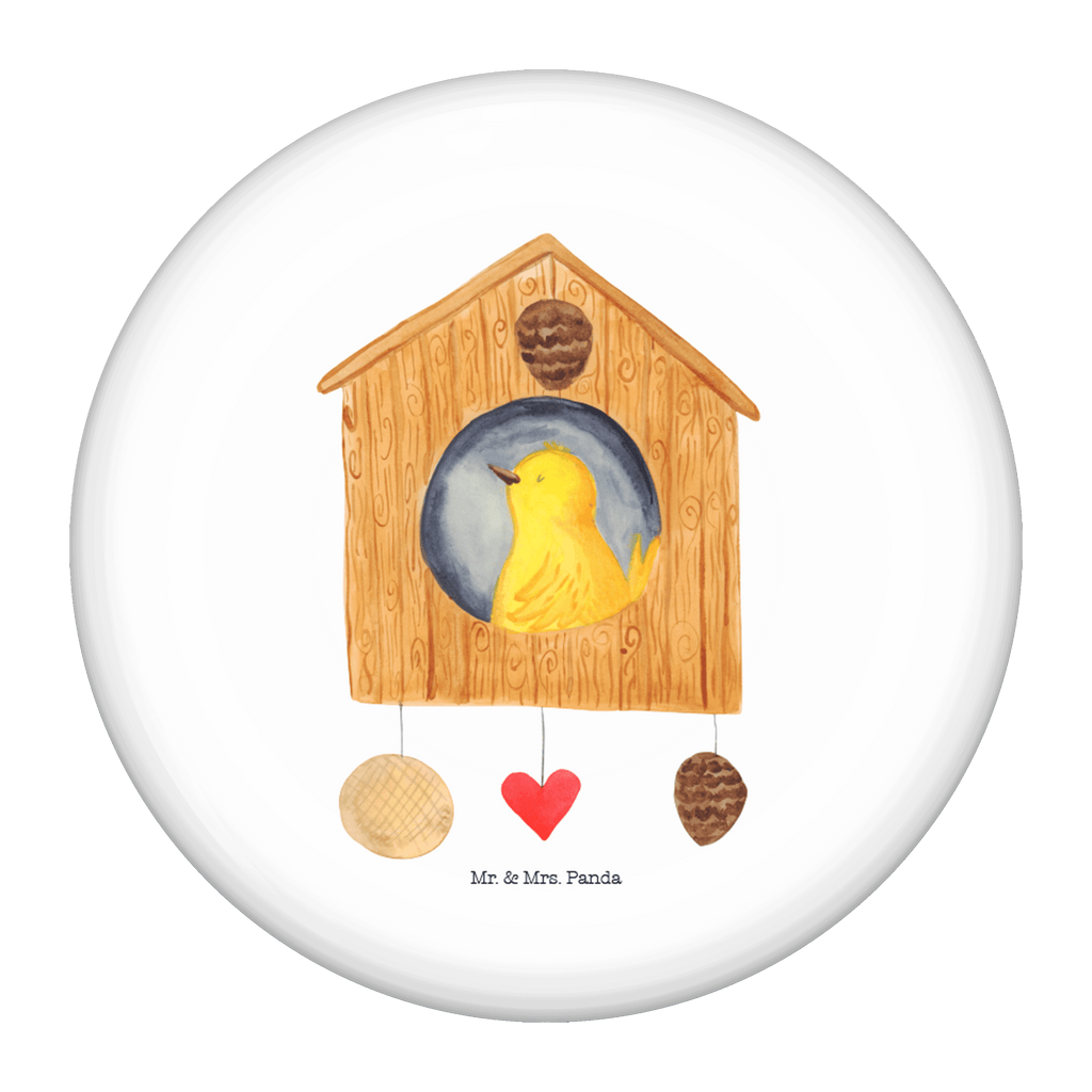 50mm Button Vogelhaus sweet Home 50mm Button, Button, Pin, Anstecknadel, Tiermotive, Gute Laune, lustige Sprüche, Tiere, Vogelhaus, Vogel, Home sweet Home, Einzug, Umzug, Geschenk, Einzugsgeschenk, Hausbau, Haus