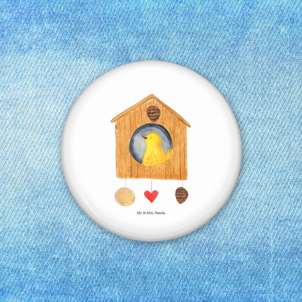 50mm Button Vogelhaus 50mm Button, Button, Pin, Anstecknadel, Tiermotive, Gute Laune, lustige Sprüche, Tiere, Vogel, Vögel, Vogelhaus, Vogelhäuschen, Home sweet home, Zuhause, Nest, Eigenheim, Familie, Wohnung, Haus, unser Haus, Lieblingsort, Castle