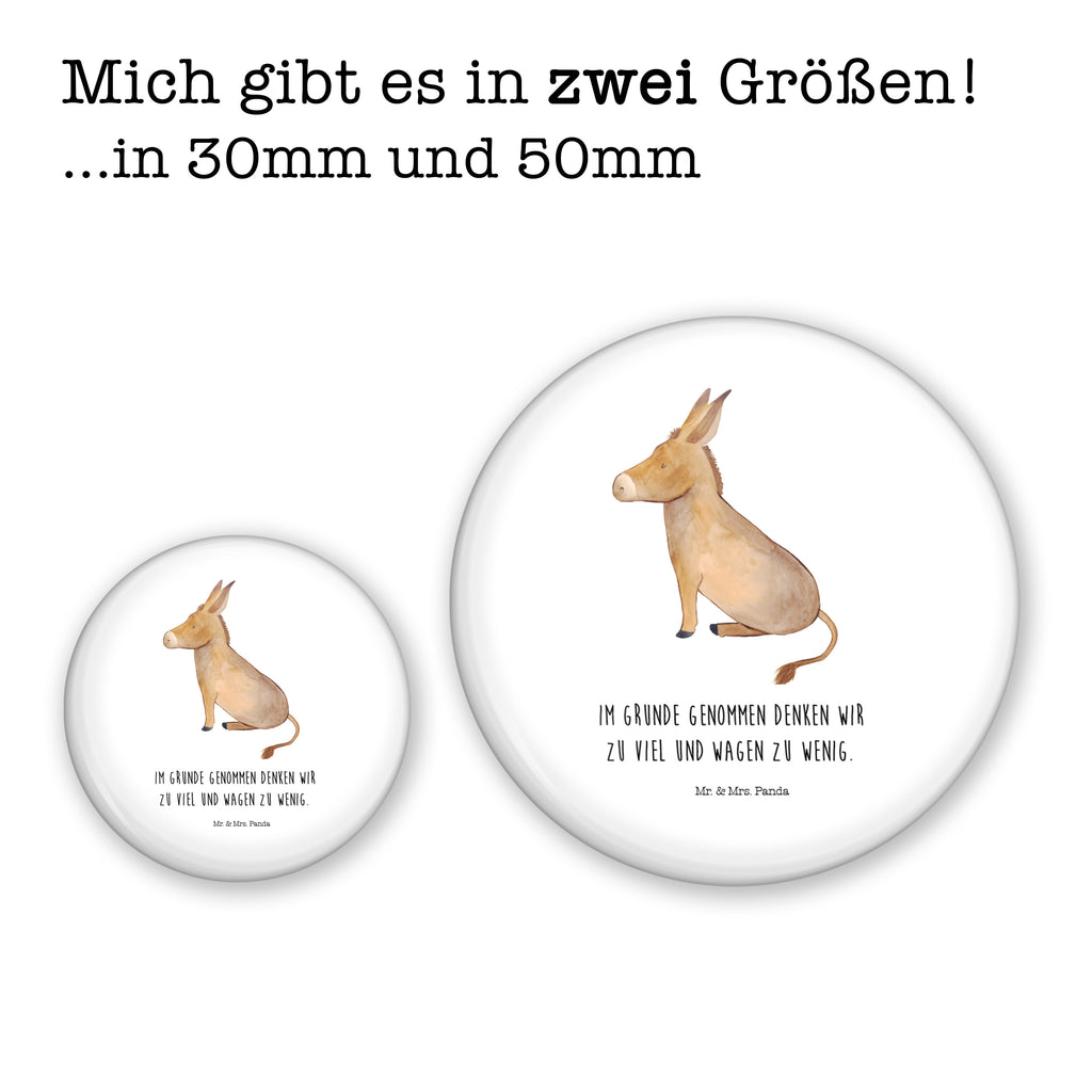 50mm Button Esel 50mm Button, Button, Pin, Anstecknadel, Tiermotive, Gute Laune, lustige Sprüche, Tiere, Esel, Weisheit, Lebensmut, Lebensglück, Ziel, Lebensziel, Mut, erfolg, tapferkeit, positive gedanken, zuversicht