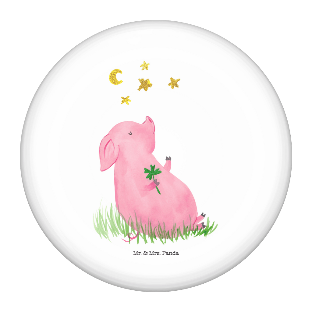 50mm Button Glücksschwein 50mm Button, Button, Pin, Anstecknadel, Tiermotive, Gute Laune, lustige Sprüche, Tiere, Glücksschwein. Glück, Schwein, Schweinchen, Sterne, Sernchen, Ziele, Träume, Motivation, Glücksbringer