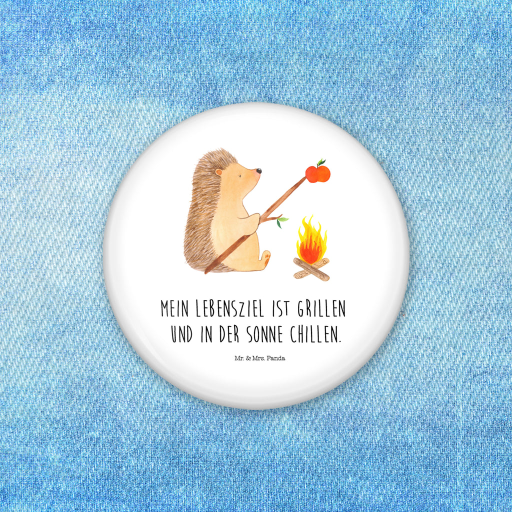 50mm Button Igel grillt 50mm Button, Button, Pin, Anstecknadel, Tiermotive, Gute Laune, lustige Sprüche, Tiere, Igel, Grillen, Ziele, Motivation, arbeitslos, Sinn des Lebens, Spruch