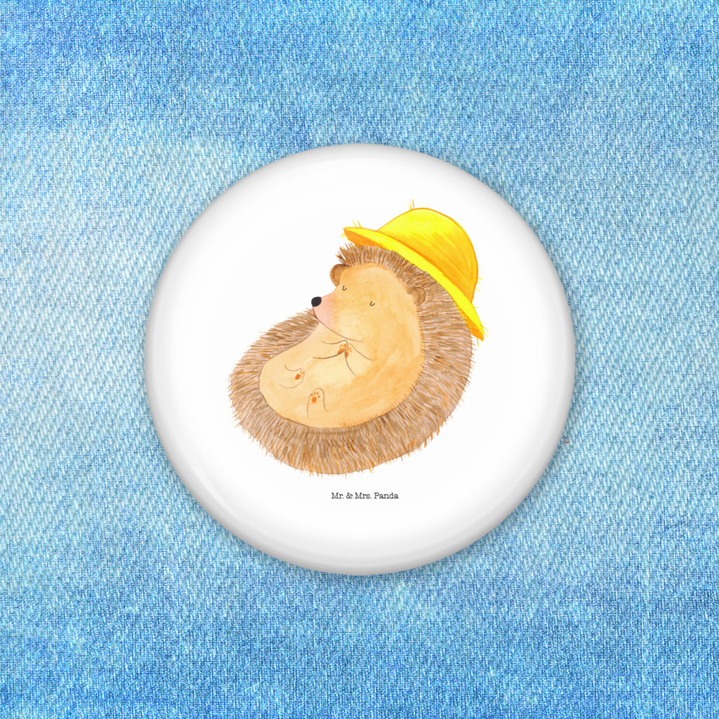 50mm Button Igel betet 50mm Button, Button, Pin, Anstecknadel, Tiermotive, Gute Laune, lustige Sprüche, Tiere, Igel, Igel mit Hut, Sonnenhut, Gott, Amen, beten, Leben, Dankbarkeit, Dankbar sein, dankbar, genießen